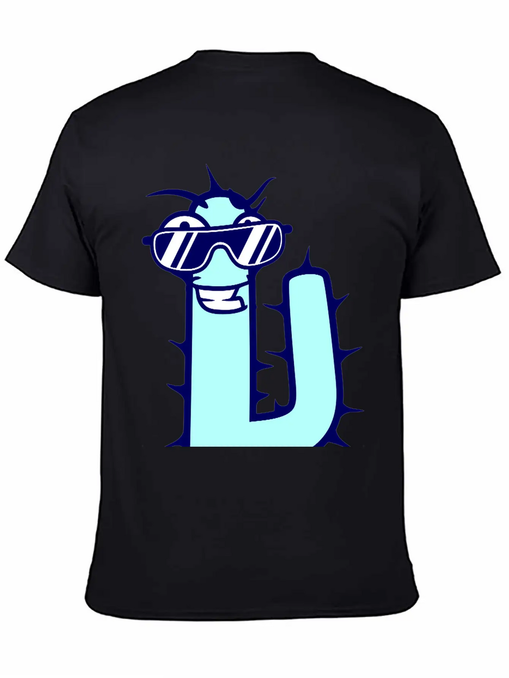 Cool DJ Desert Cactus Sunglasses Funny Music Party Unisex Short Sleeve Soft Cotton T-Shirt – Casual Everyday Wear