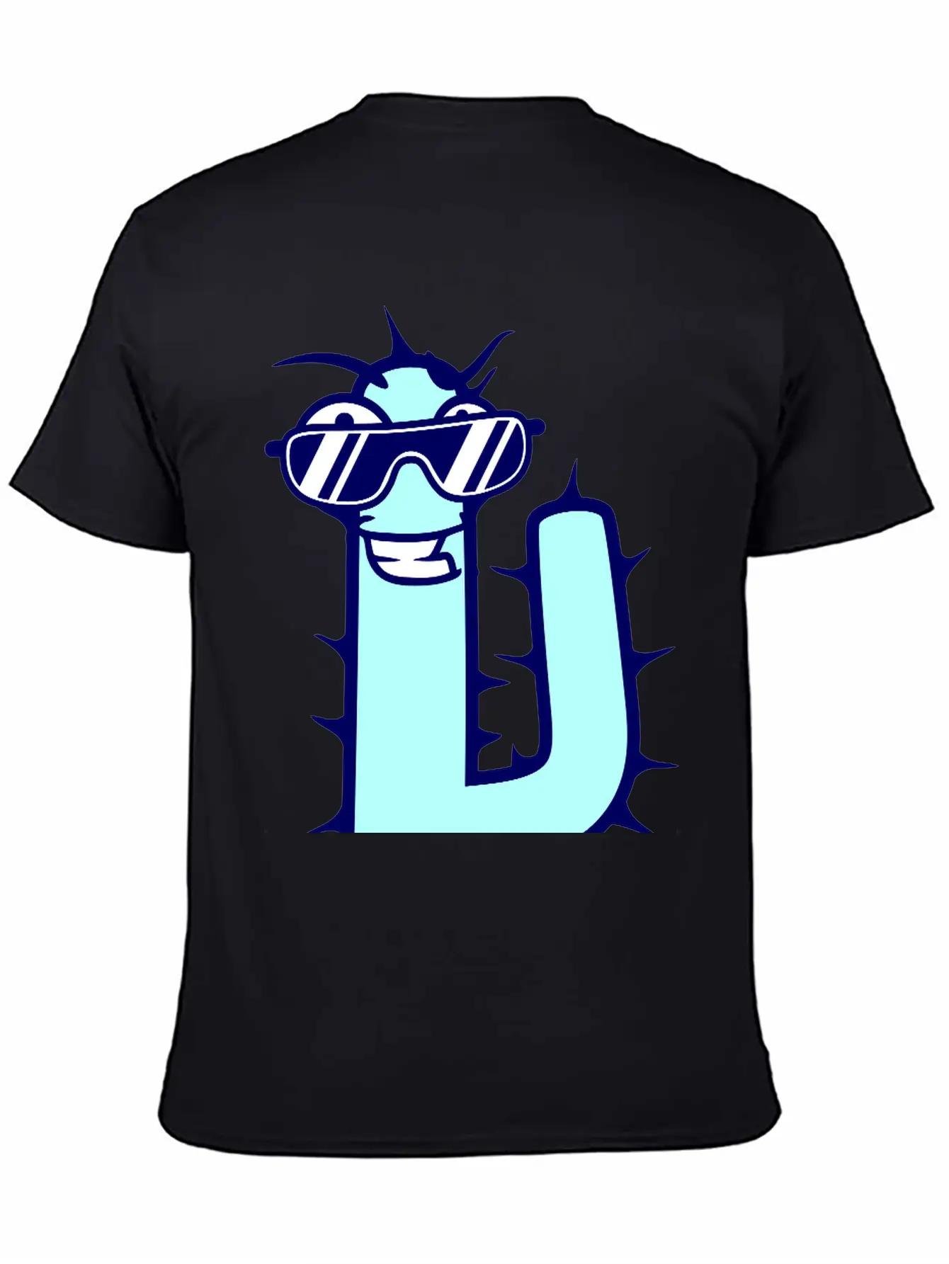 Cool DJ Desert Cactus Sunglasses Funny Music Party Unisex Short Sleeve Soft Cotton T-Shirt – Casual Everyday Wear