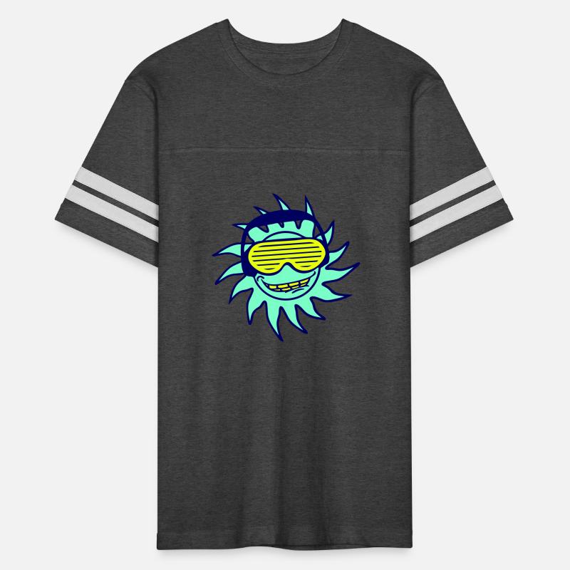 Cool DJ Sun Grinning Summer Smile Music Party Fun