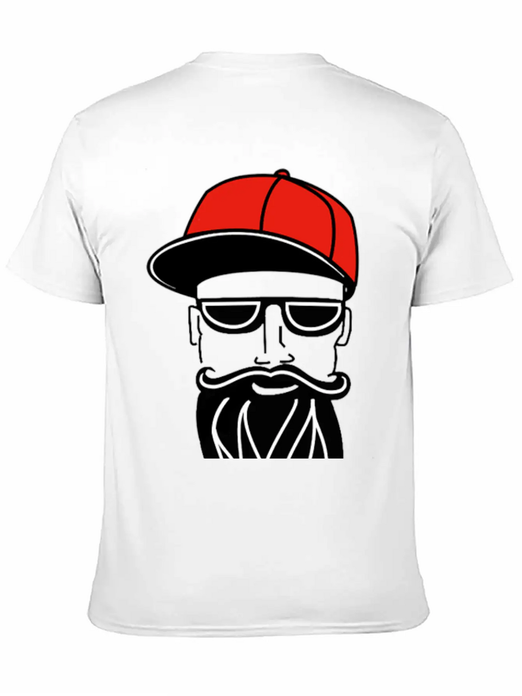 Cool Guy With Red Trucker Hat Saying Drive Trucks Essential Cotton Tee For Daily Outfits – Unisex Style