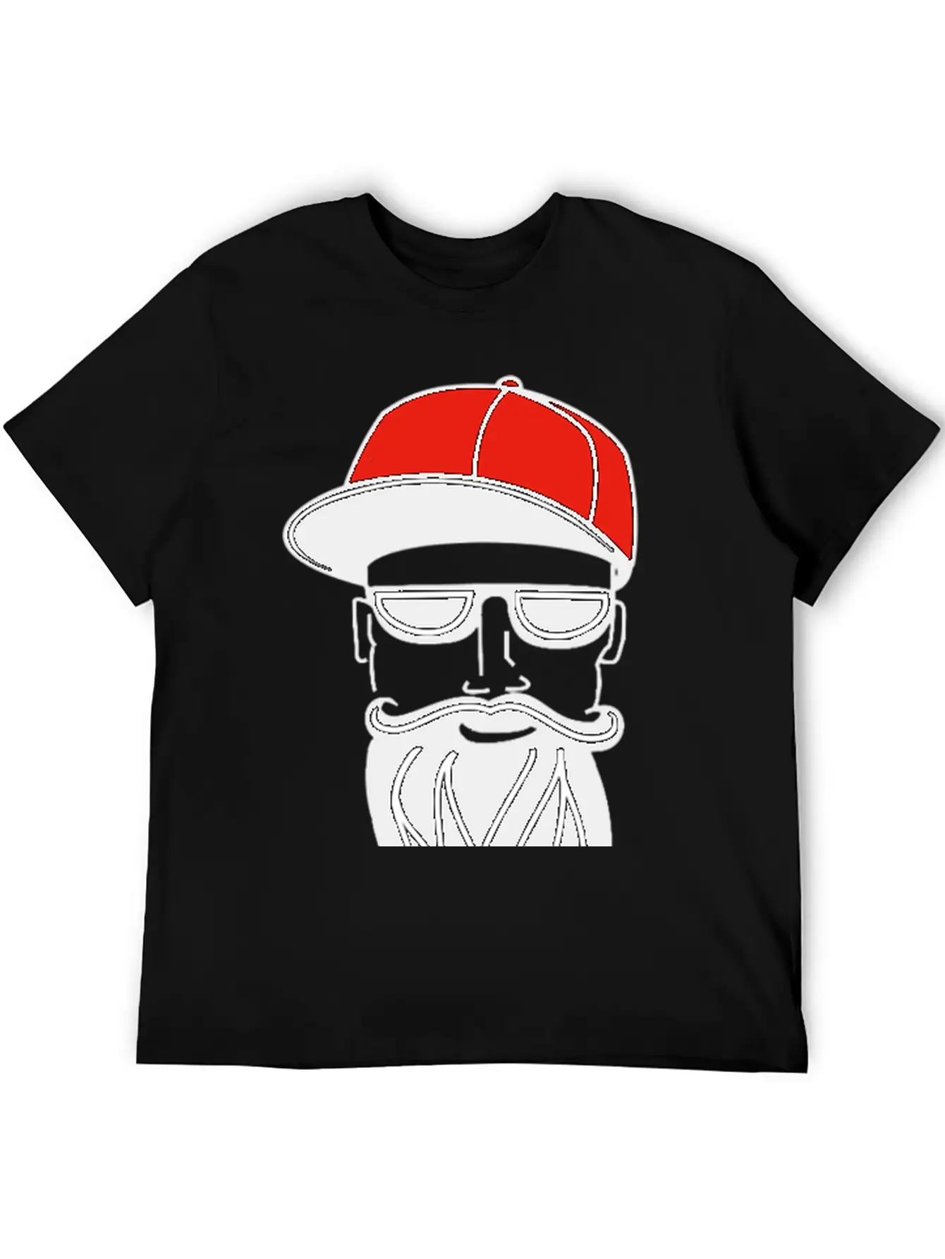 Cool Guy With Red Trucker Hat Saying Drive Trucks Essential Cotton Tee For Daily Outfits – Unisex Style