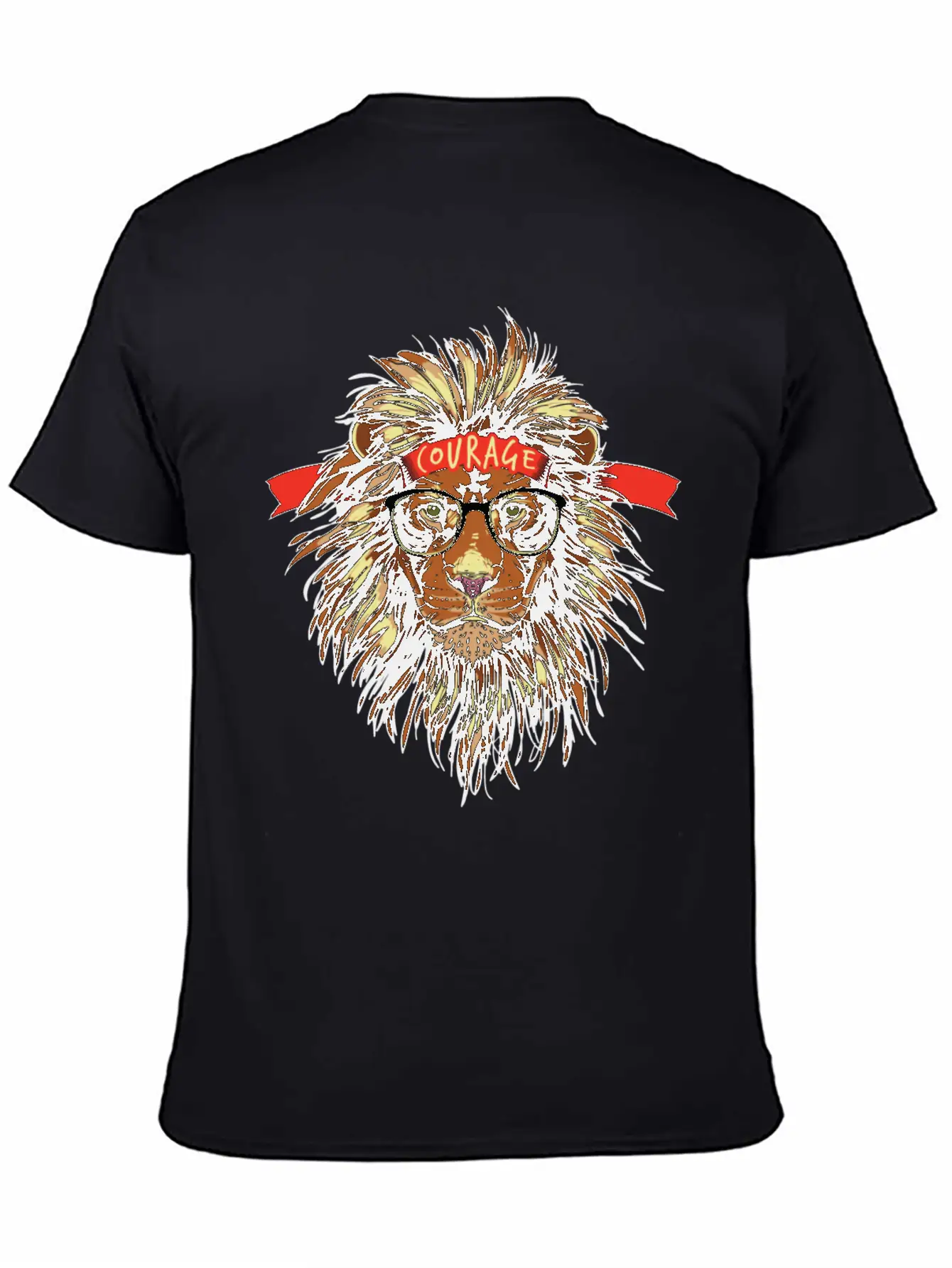 Cool Lion Breathable Soft Cotton T-Shirt – Timeless Casual Look