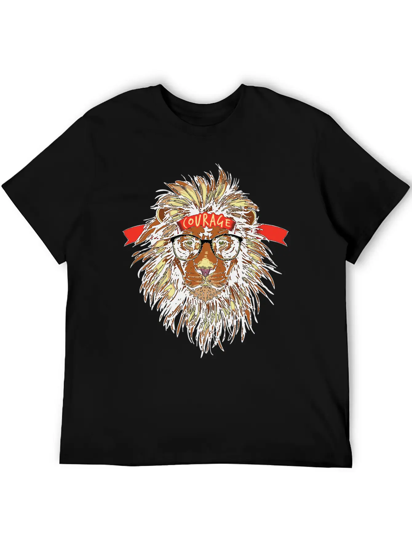 Cool Lion Breathable Soft Cotton T-Shirt – Timeless Casual Look
