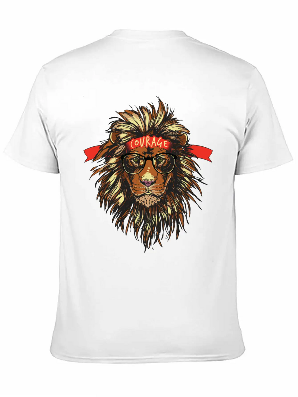 Cool Lion Breathable Soft Cotton T-Shirt – Timeless Casual Look