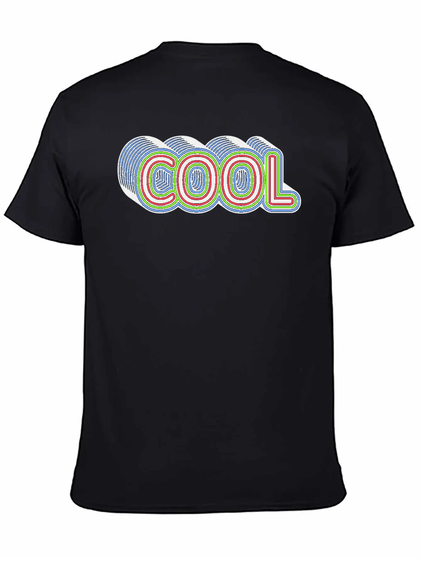 COOL Multistrokes 3D Stylish Everyday T-Shirt – Unisex Basic Cotton Tee
