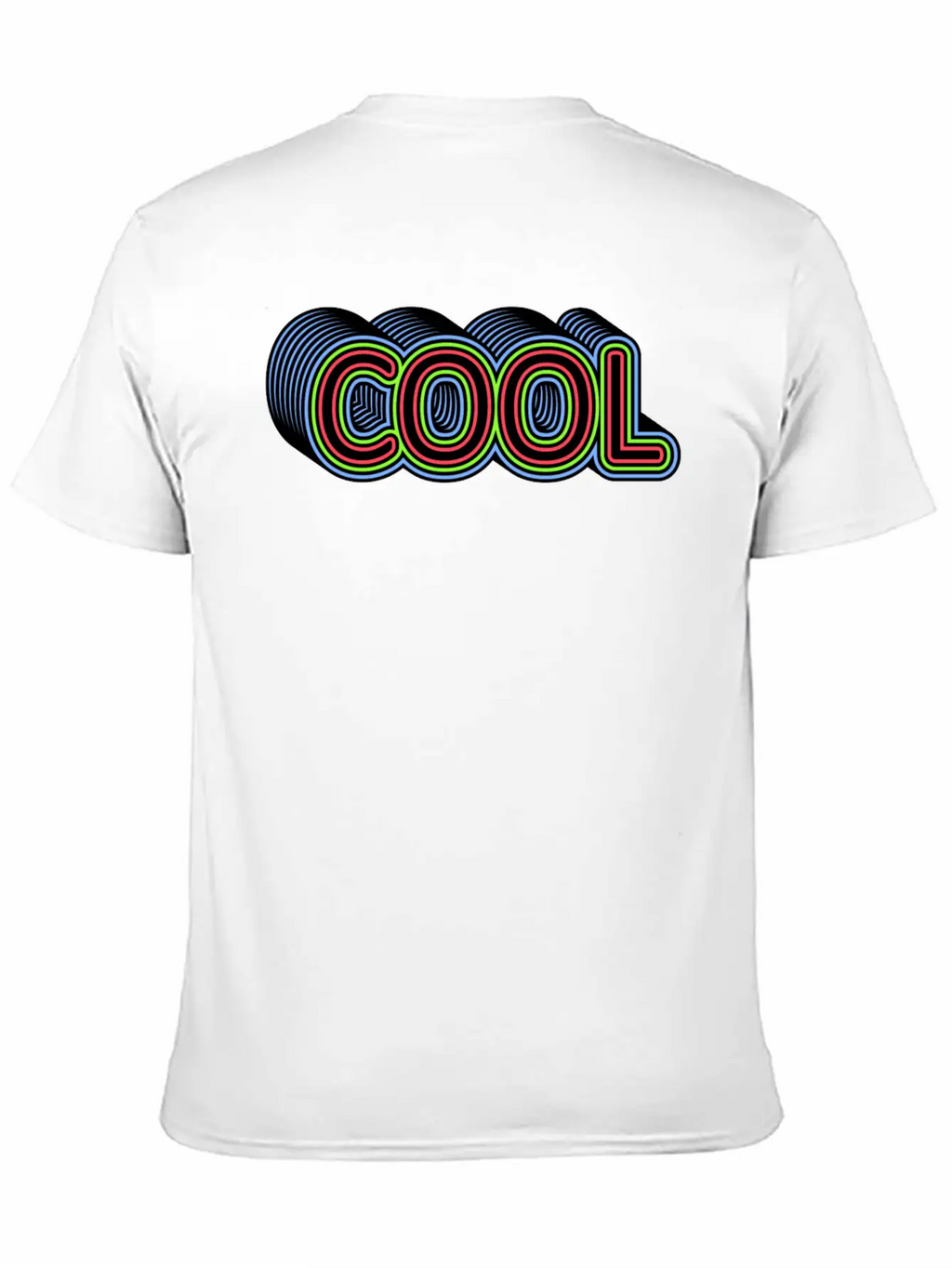 COOL Multistrokes 3D Stylish Everyday T-Shirt – Unisex Basic Cotton Tee