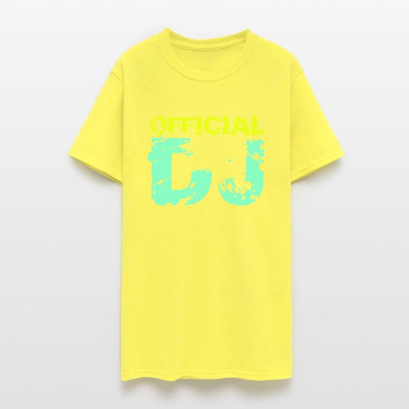 Cool Official DJ Club Music Party Stamp Graffiti