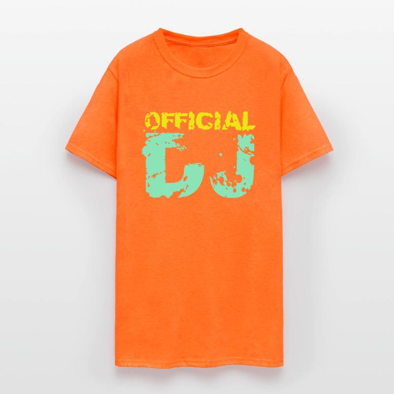 Cool Official DJ Club Music Party Stamp Graffiti