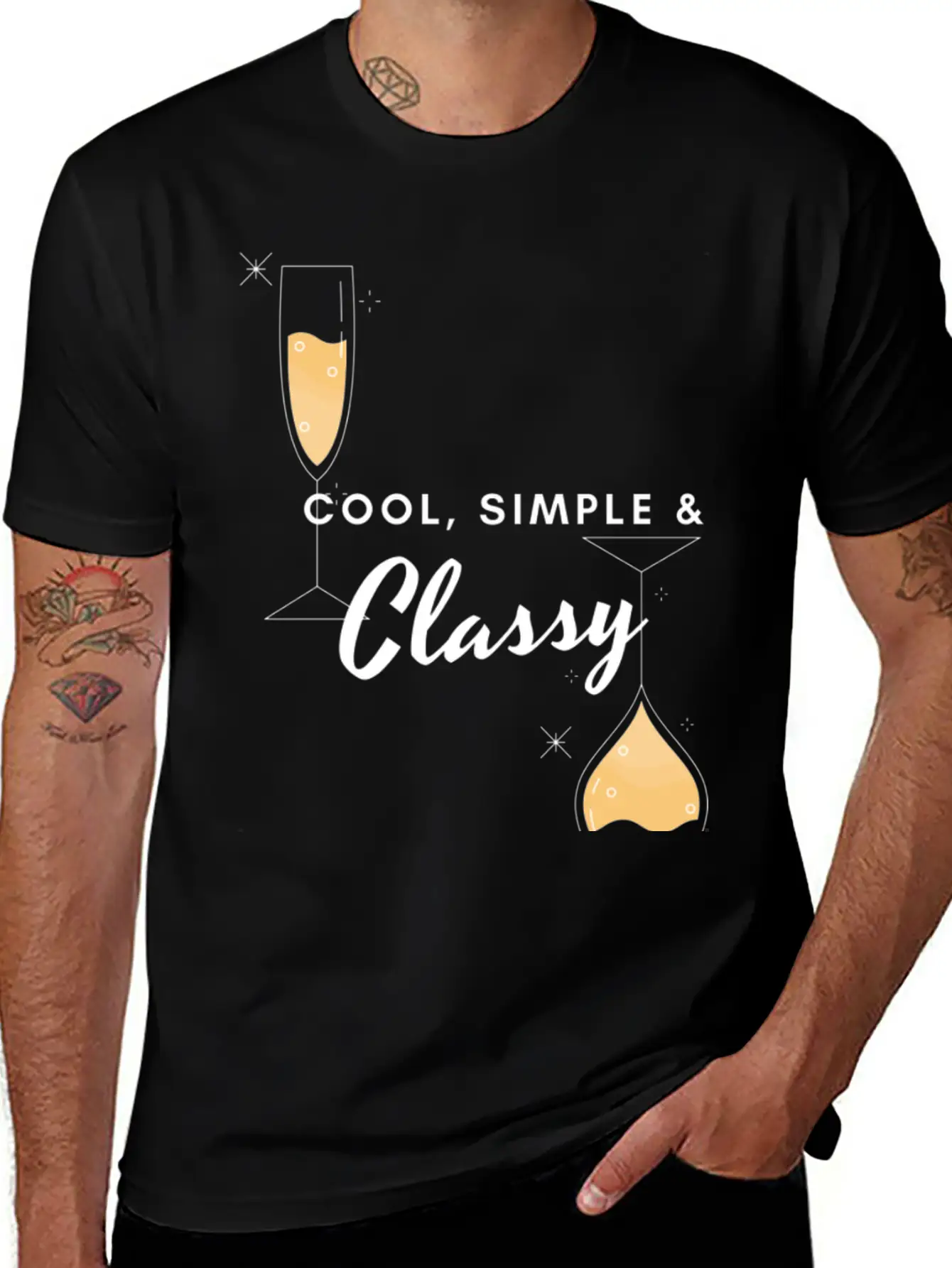 Cool, Simple And Classy Unisex Short Sleeve Soft Cotton T-Shirt – Casual Everyday Wear