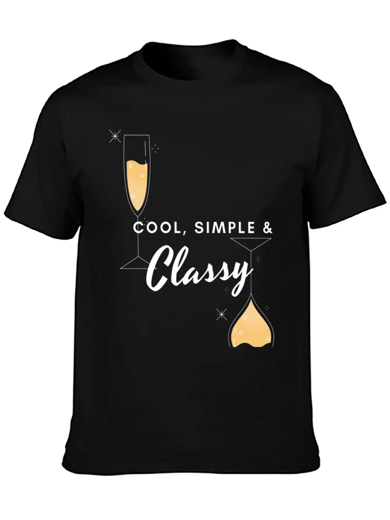 Cool, Simple And Classy Unisex Short Sleeve Soft Cotton T-Shirt – Casual Everyday Wear