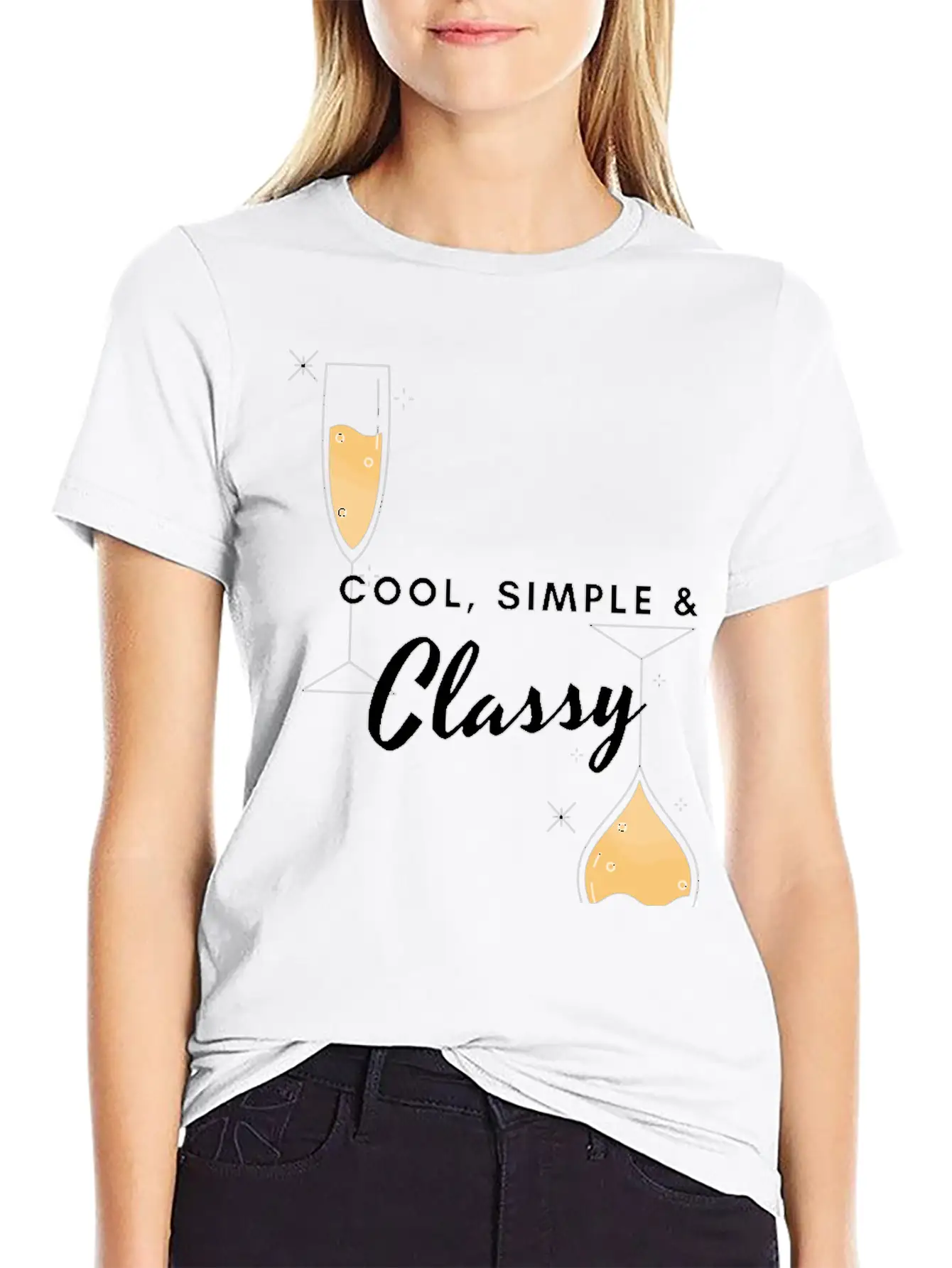 Cool, Simple And Classy Unisex Short Sleeve Soft Cotton T-Shirt – Casual Everyday Wear