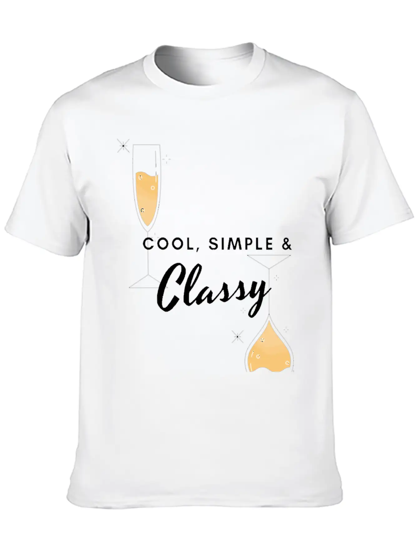 Cool, Simple And Classy Unisex Short Sleeve Soft Cotton T-Shirt – Casual Everyday Wear