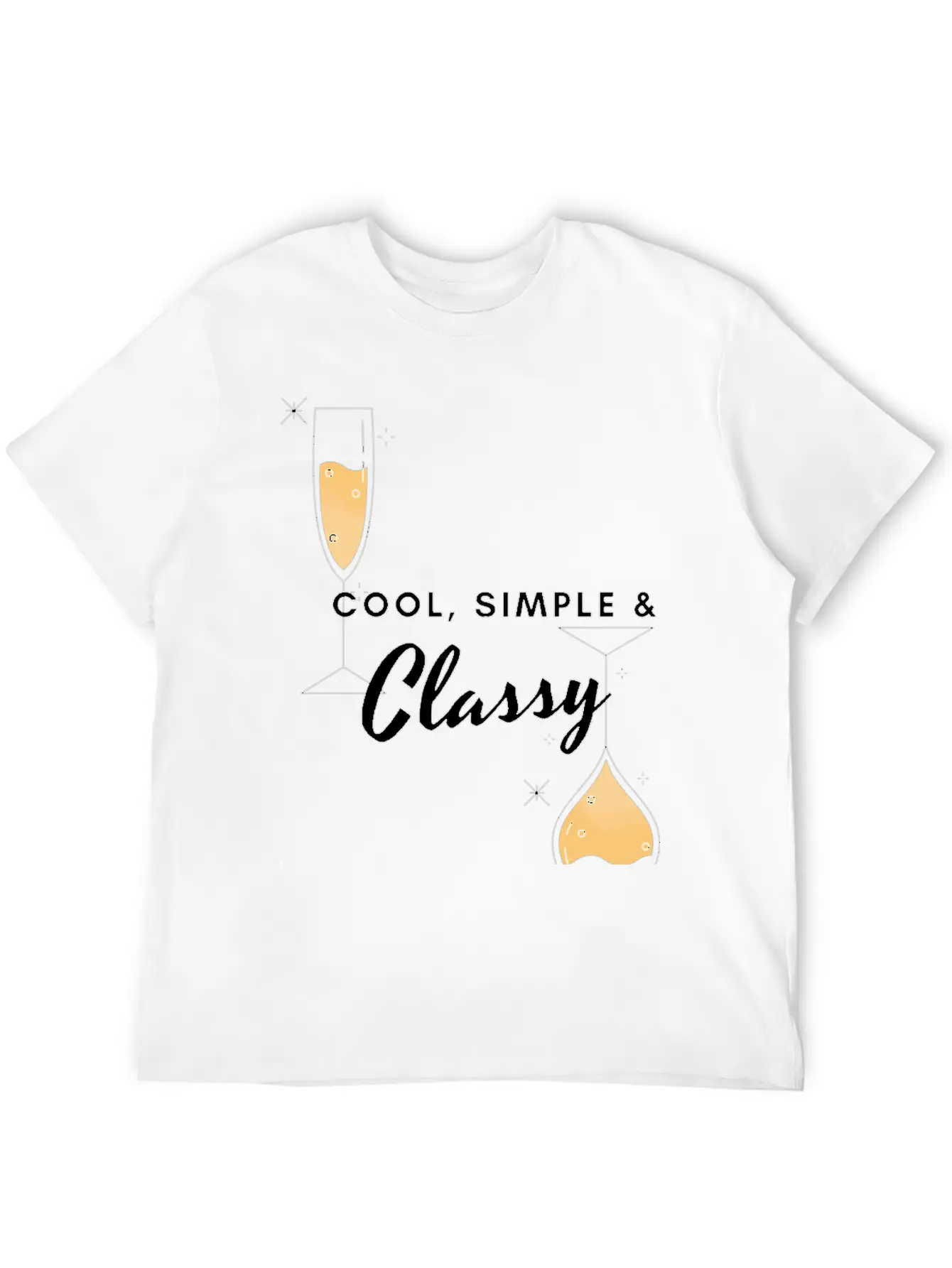Cool, Simple And Classy Unisex Short Sleeve Soft Cotton T-Shirt – Casual Everyday Wear