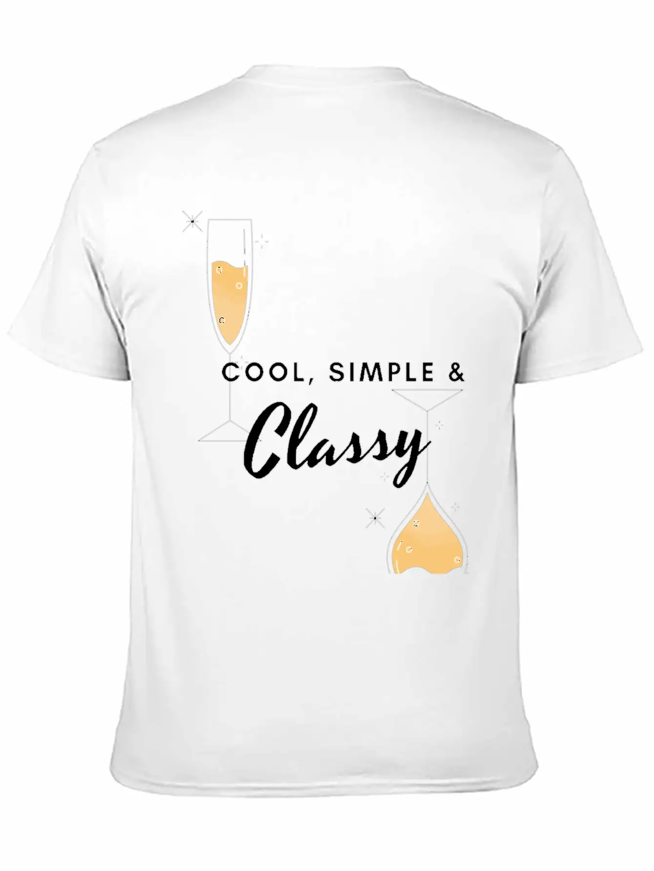 Cool, Simple And Classy Unisex Short Sleeve Soft Cotton T-Shirt – Casual Everyday Wear