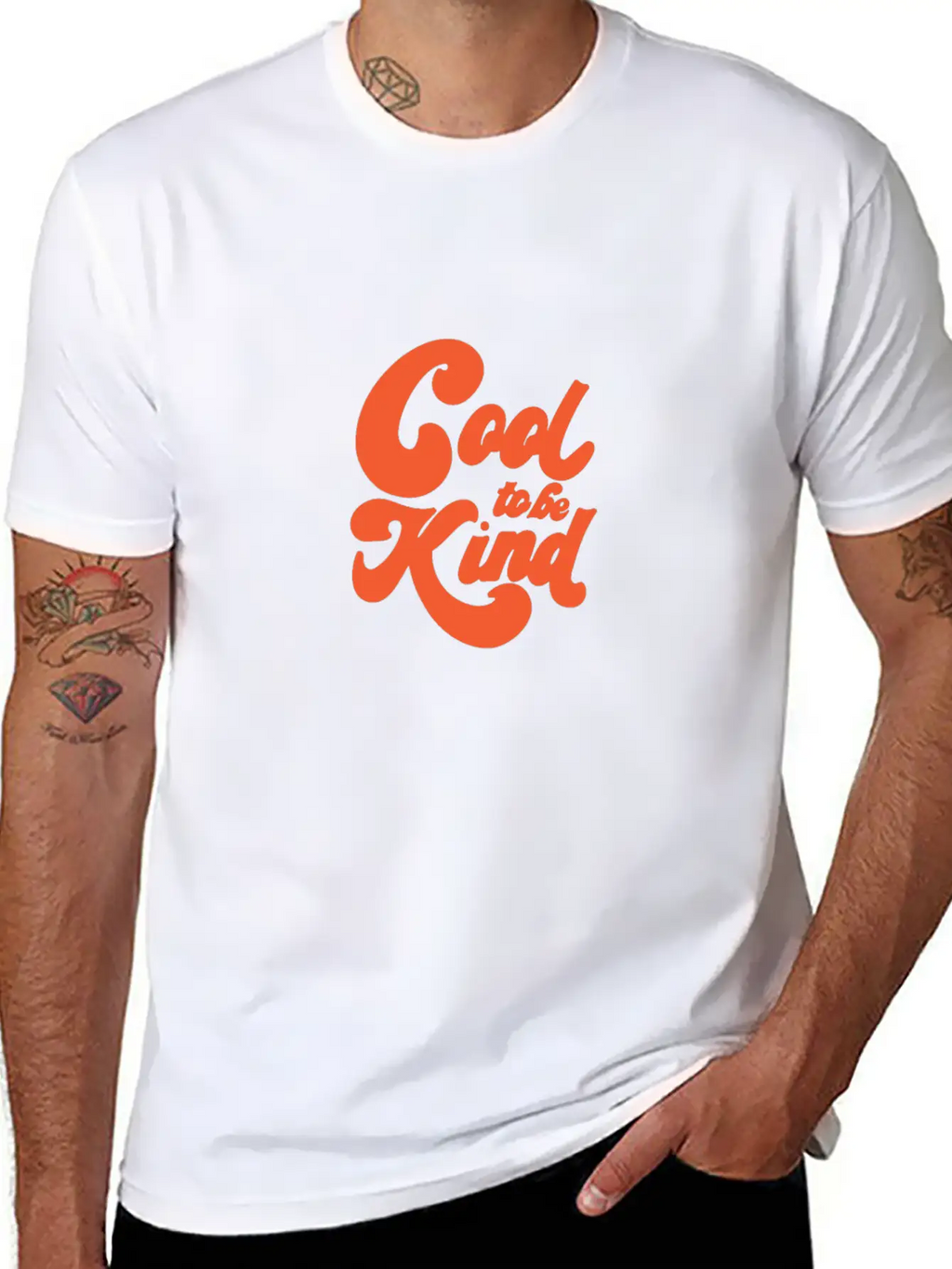 Cool To Be Kind Essential Cotton Tee For Daily Outfits – Unisex Style