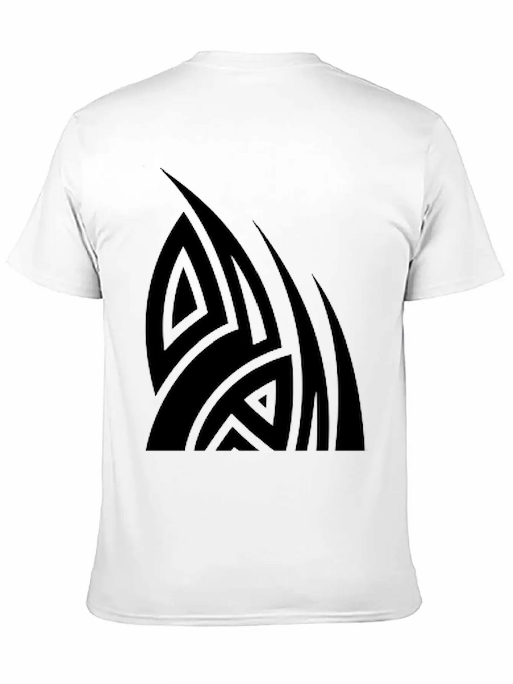 Cool Tribal Tattoo Design Casual Graphic T-Shirt – Simple And Comfortable Daily Wear