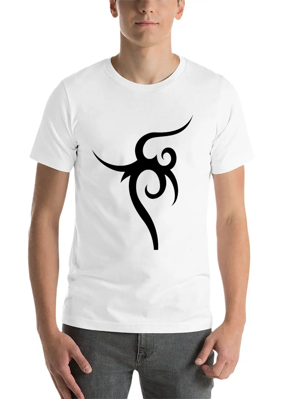 Cool Tribal Tattoo Design Unisex Casual T-Shirt – Clean Design For Daily Comfort