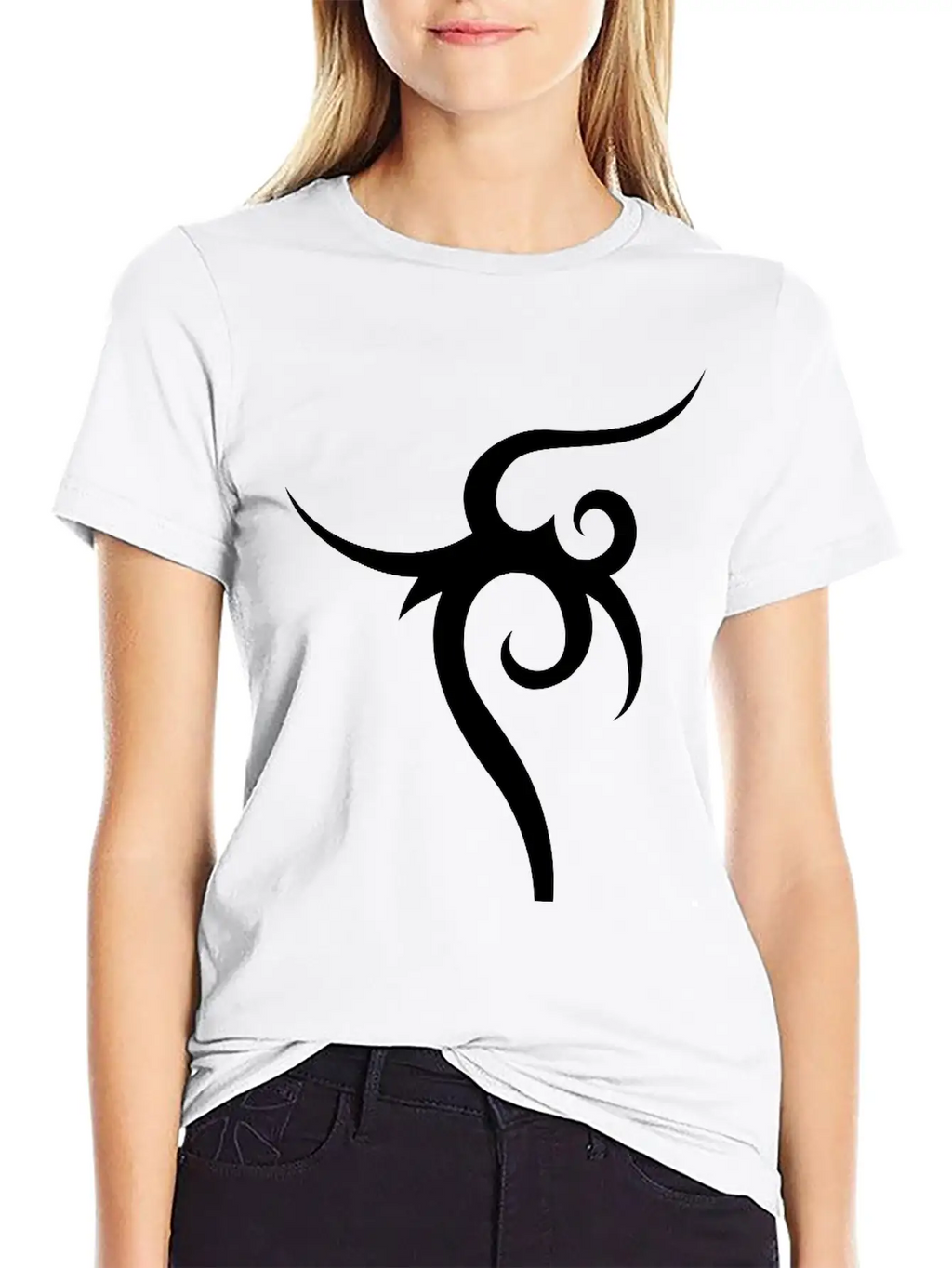 Cool Tribal Tattoo Design Unisex Casual T-Shirt – Clean Design For Daily Comfort