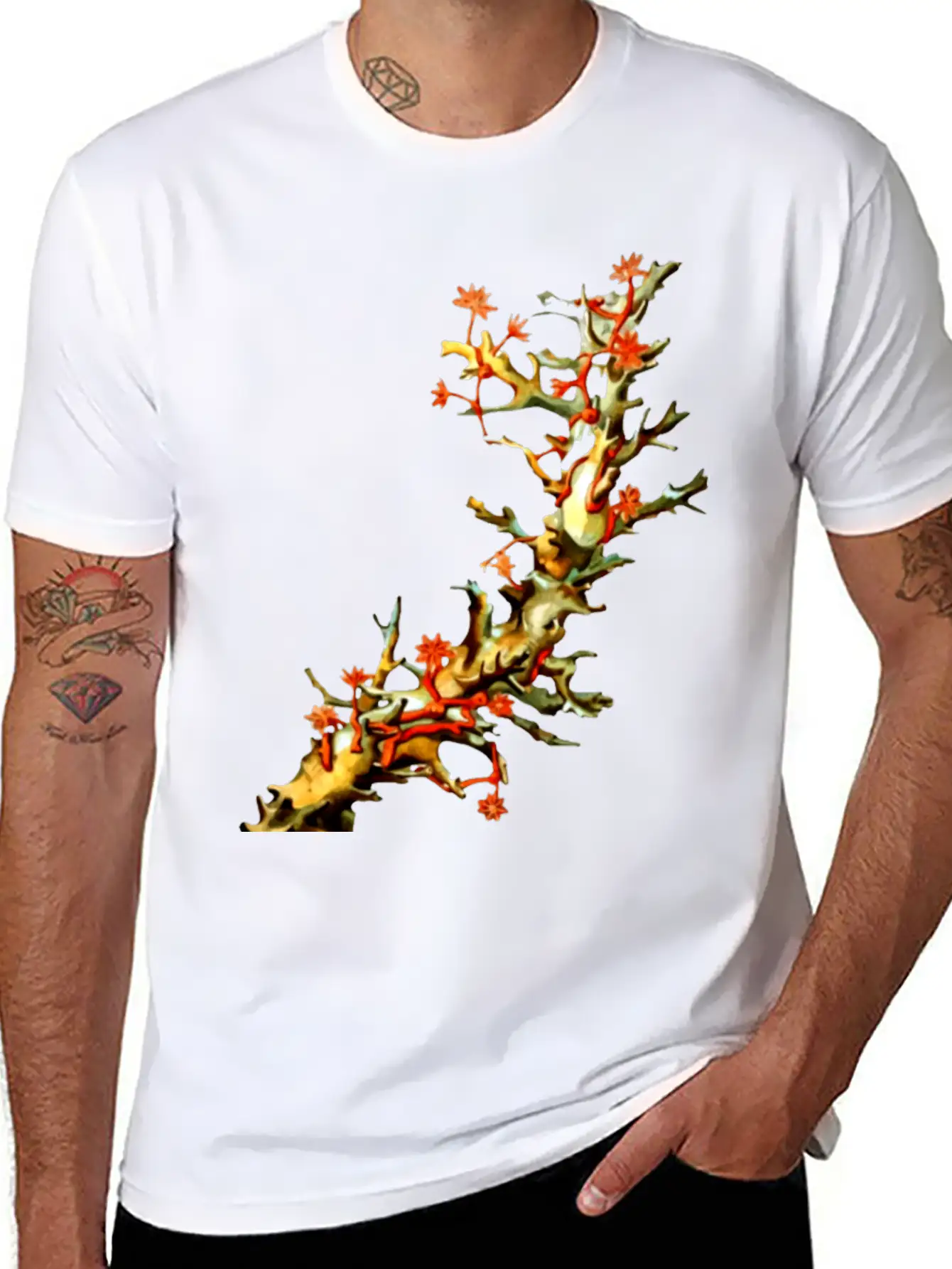 Coral 5 Unisex Casual T-Shirt – Clean Design For Daily Comfort