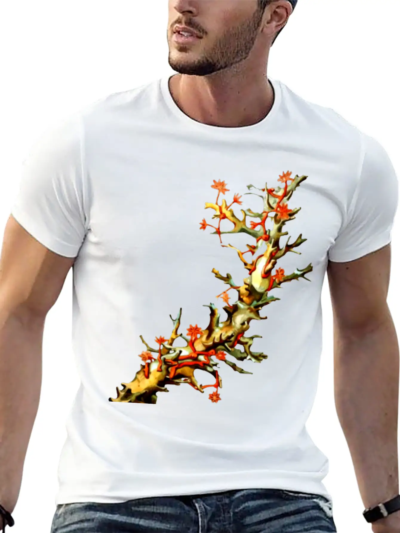 Coral 5 Unisex Casual T-Shirt – Clean Design For Daily Comfort