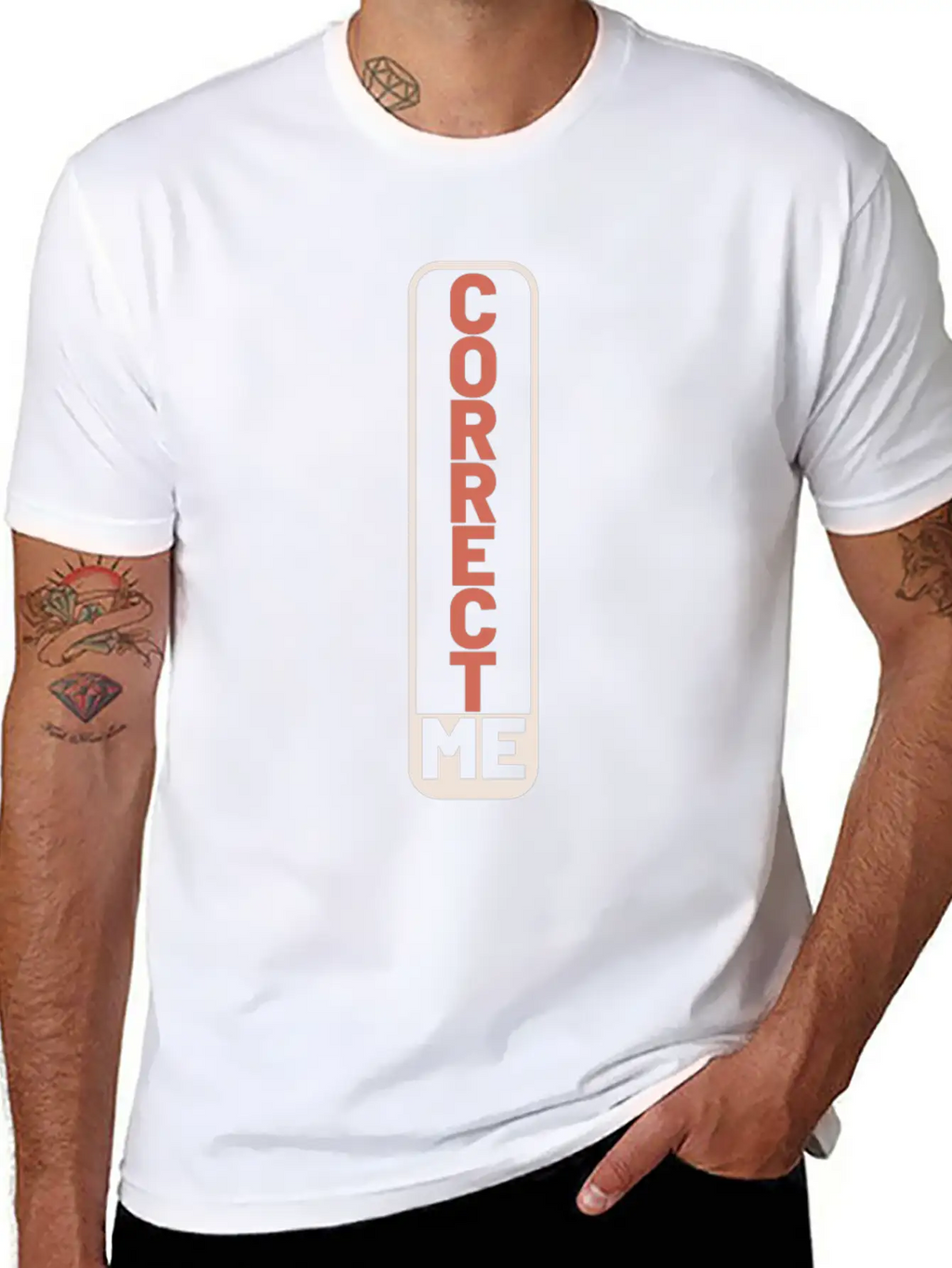Correct Self Unisex Casual T-Shirt – Clean Design For Daily Comfort