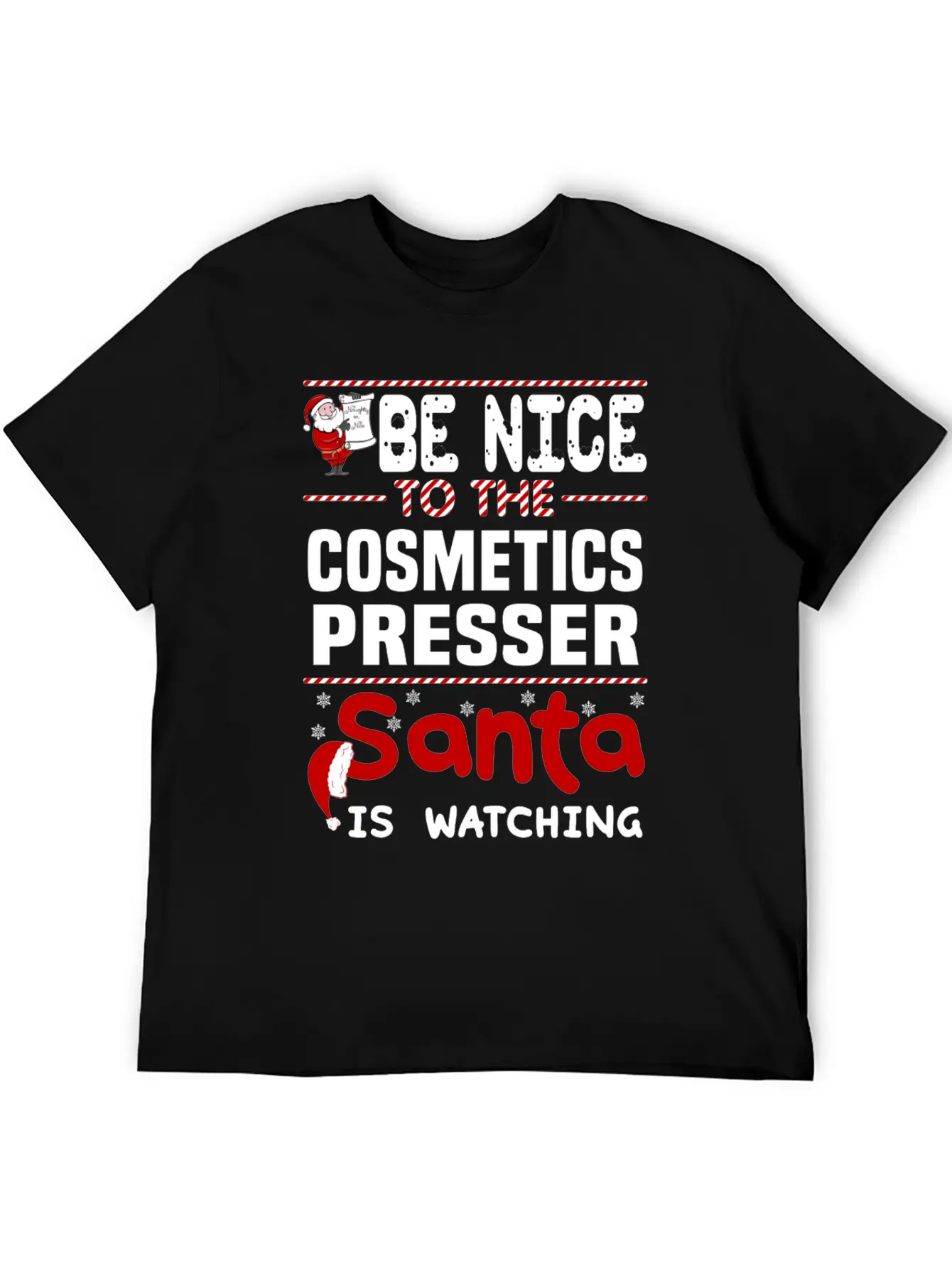 Cosmetics Presser Breathable Graphic T-Shirt – Perfect For Casual Days