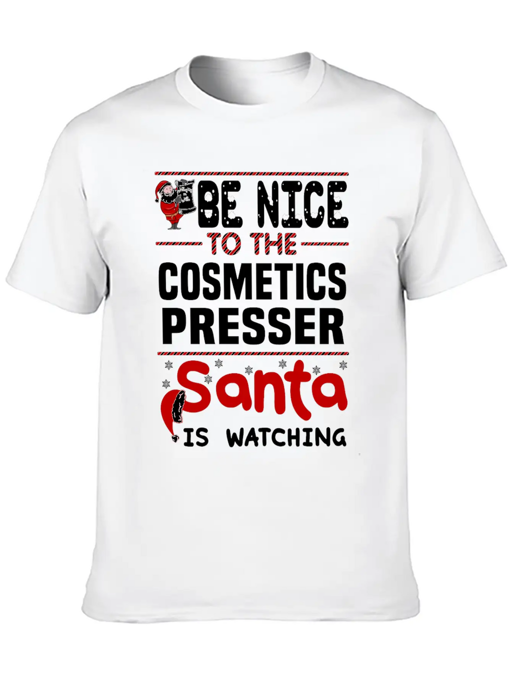 Cosmetics Presser Breathable Graphic T-Shirt – Perfect For Casual Days