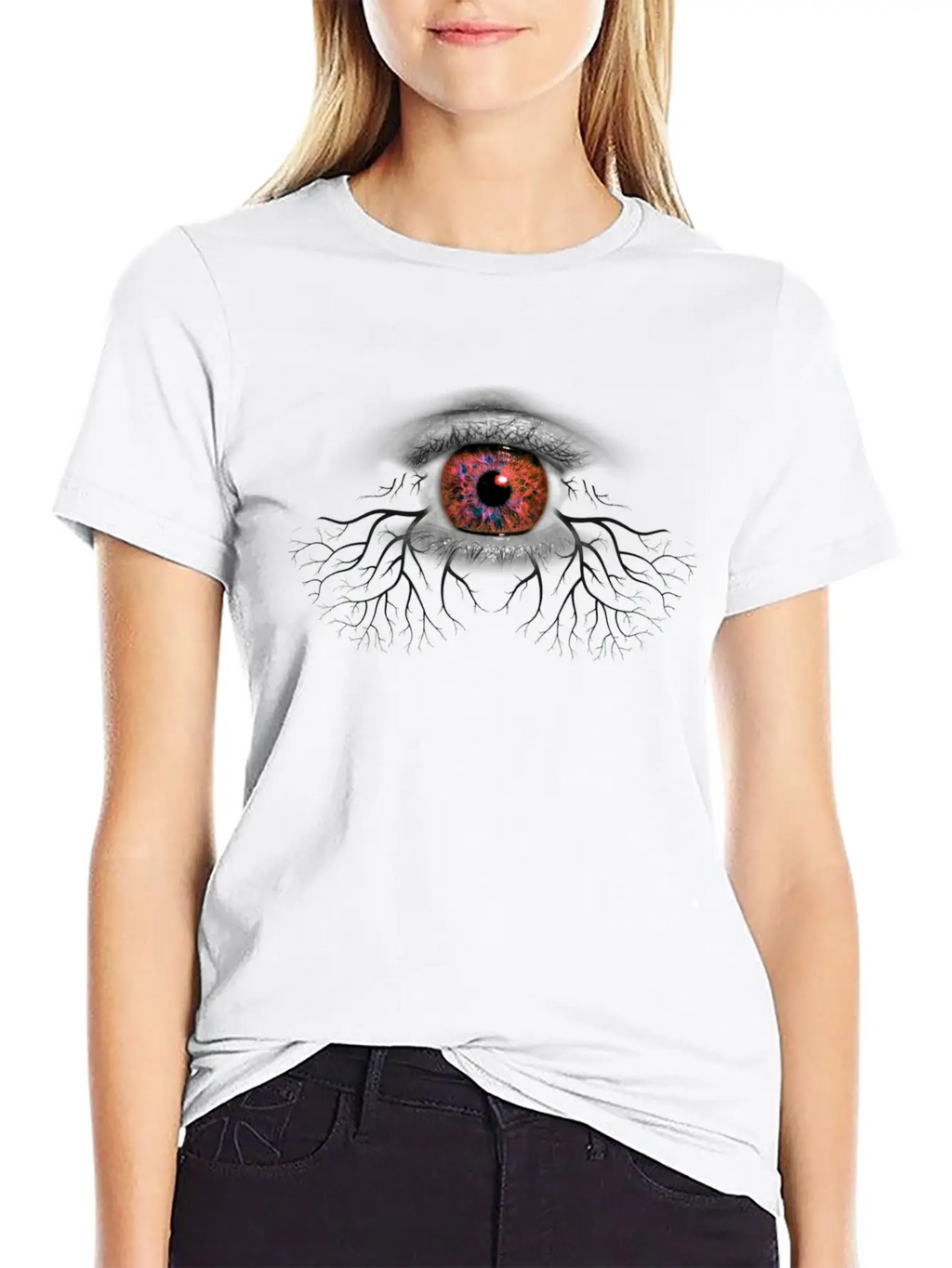Cosmic Eye Casual Graphic T-Shirt – Simple And Comfortable Daily Wear