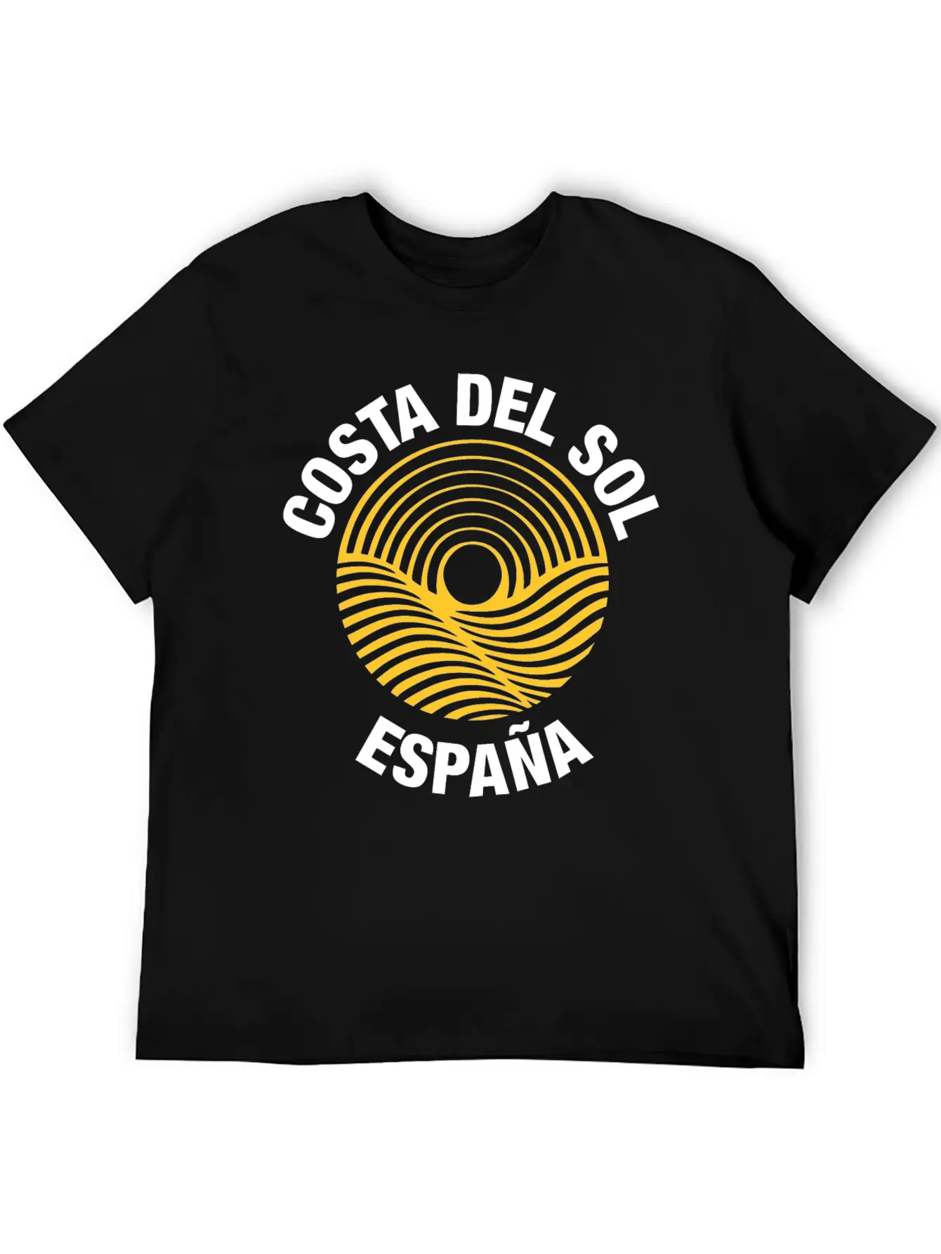 Costa Del Sol (dark) Unisex Casual T-Shirt – Clean Design For Daily Comfort