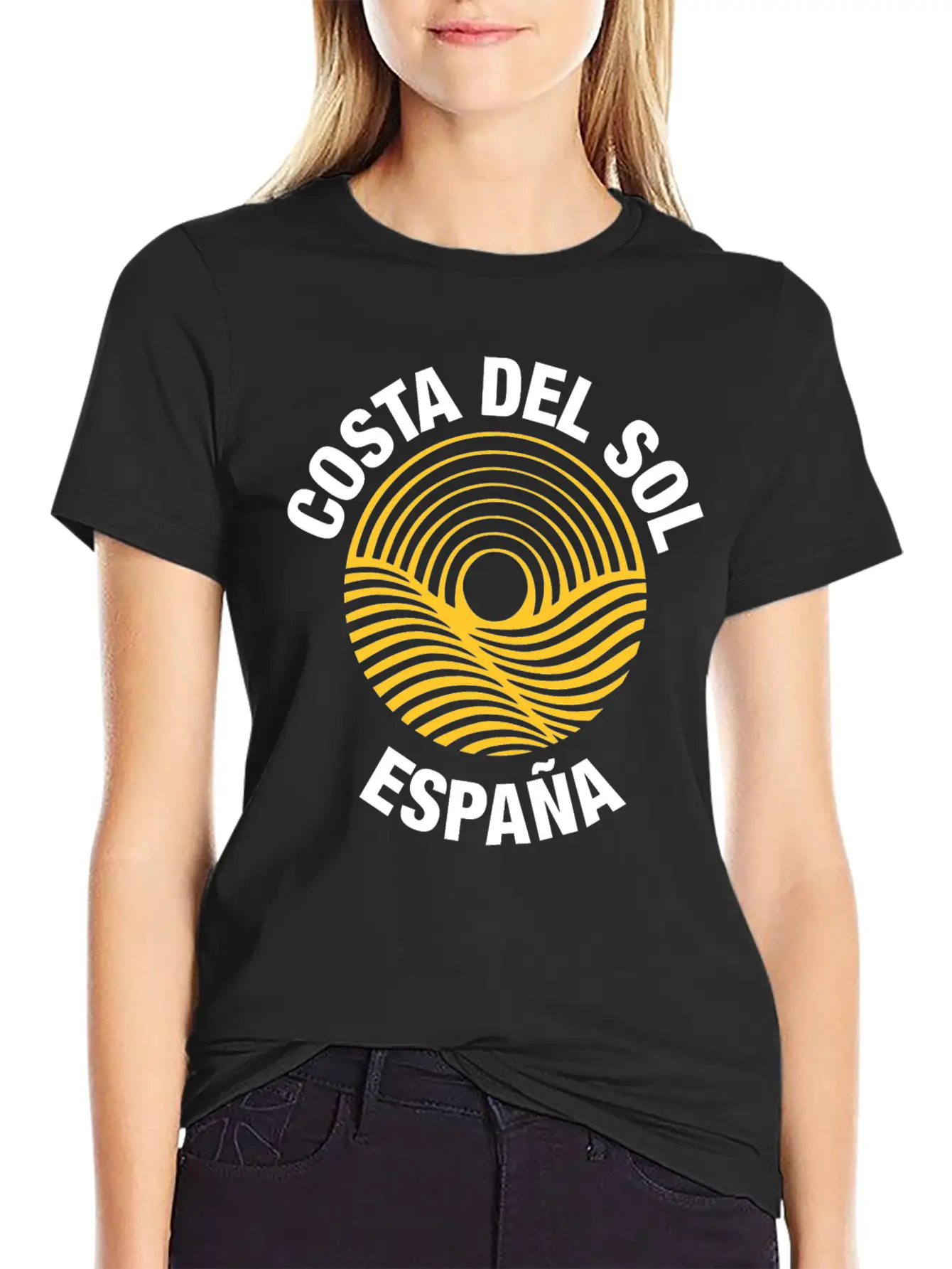 Costa Del Sol (dark) Unisex Casual T-Shirt – Clean Design For Daily Comfort