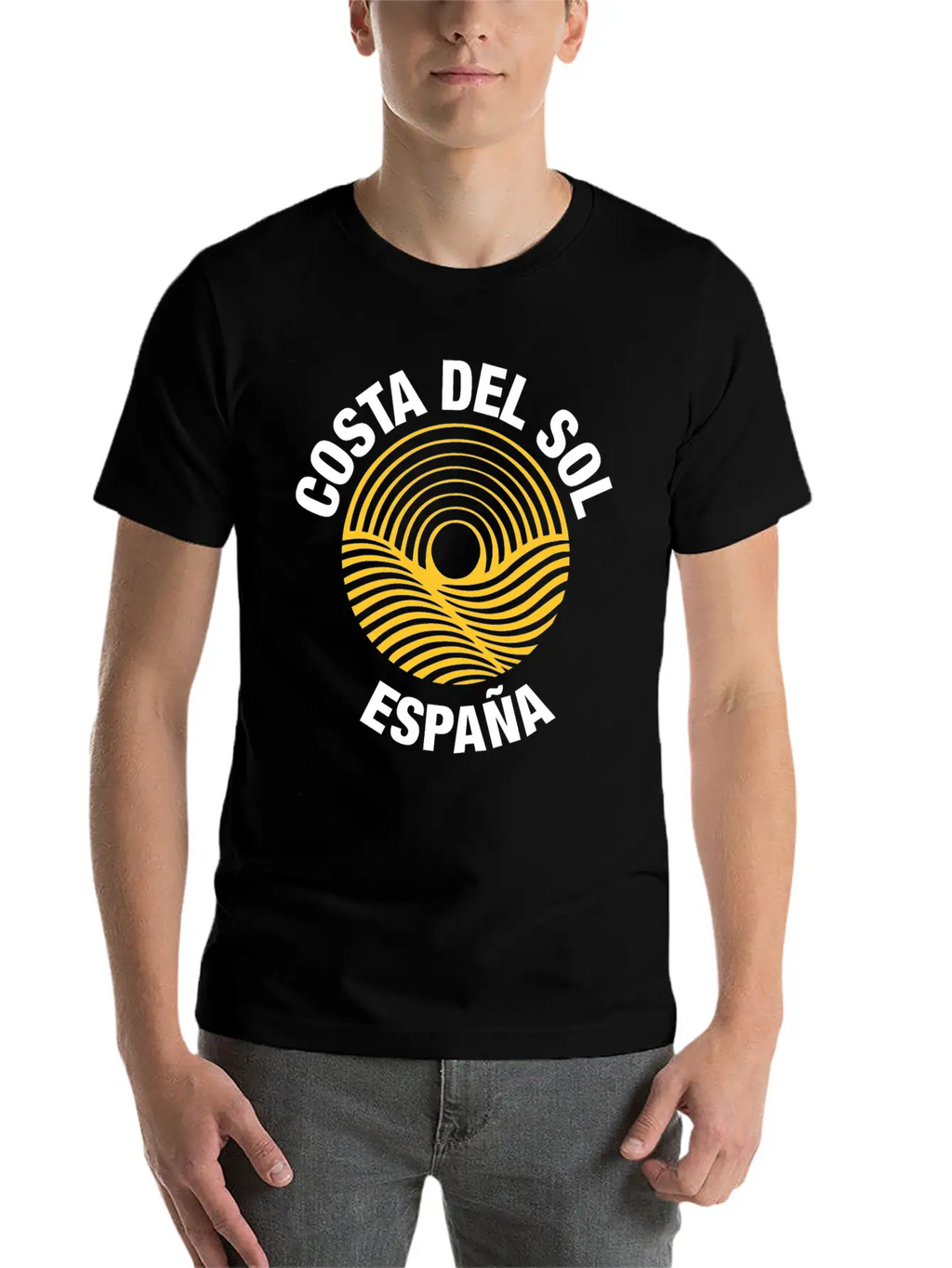 Costa Del Sol (dark) Unisex Casual T-Shirt – Clean Design For Daily Comfort