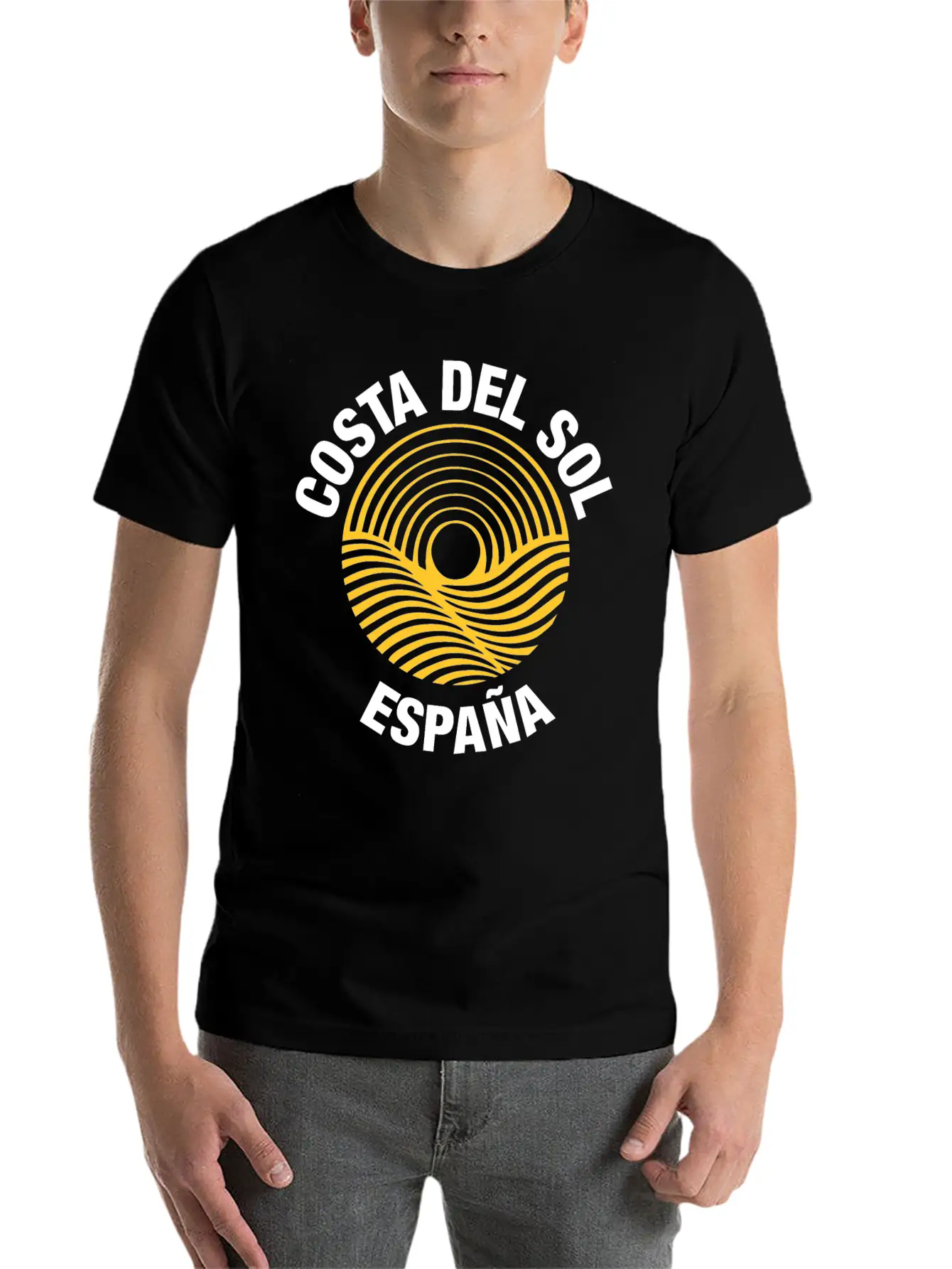 Costa Del Sol (dark) Unisex Casual T-Shirt – Clean Design For Daily Comfort
