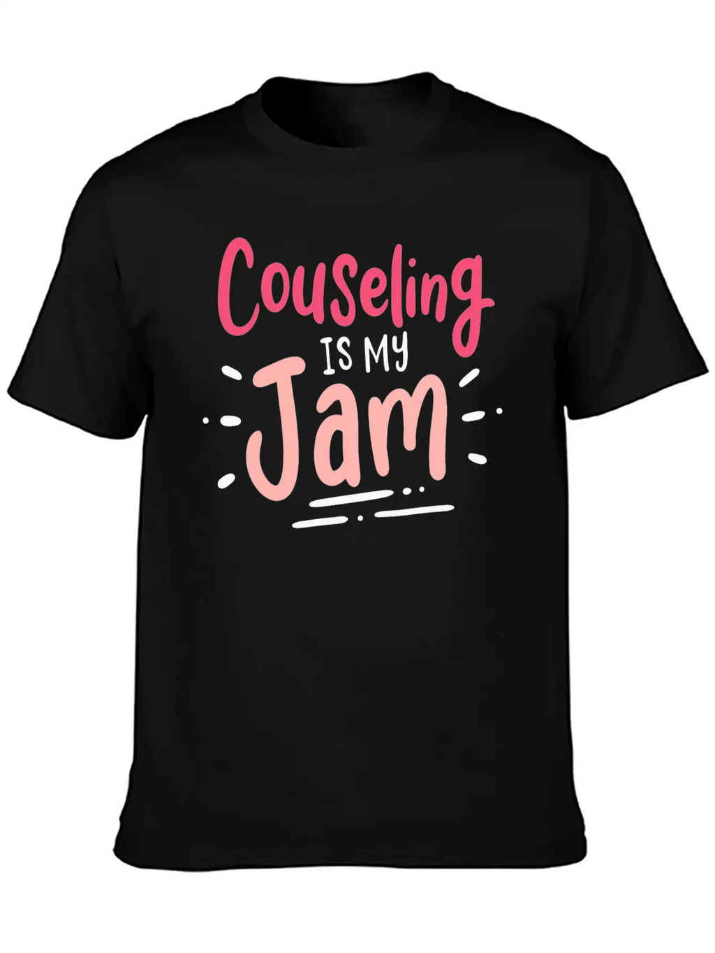 Counseling Is My Jam For School Counselor Casual Graphic T-Shirt – Simple And Comfortable Daily Wear