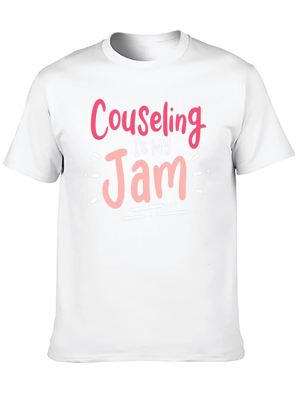 Counseling Is My Jam For School Counselor Casual Graphic T-Shirt – Simple And Comfortable Daily Wear