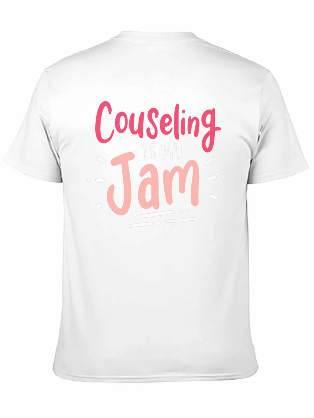 Counseling Is My Jam For School Counselor Casual Graphic T-Shirt – Simple And Comfortable Daily Wear