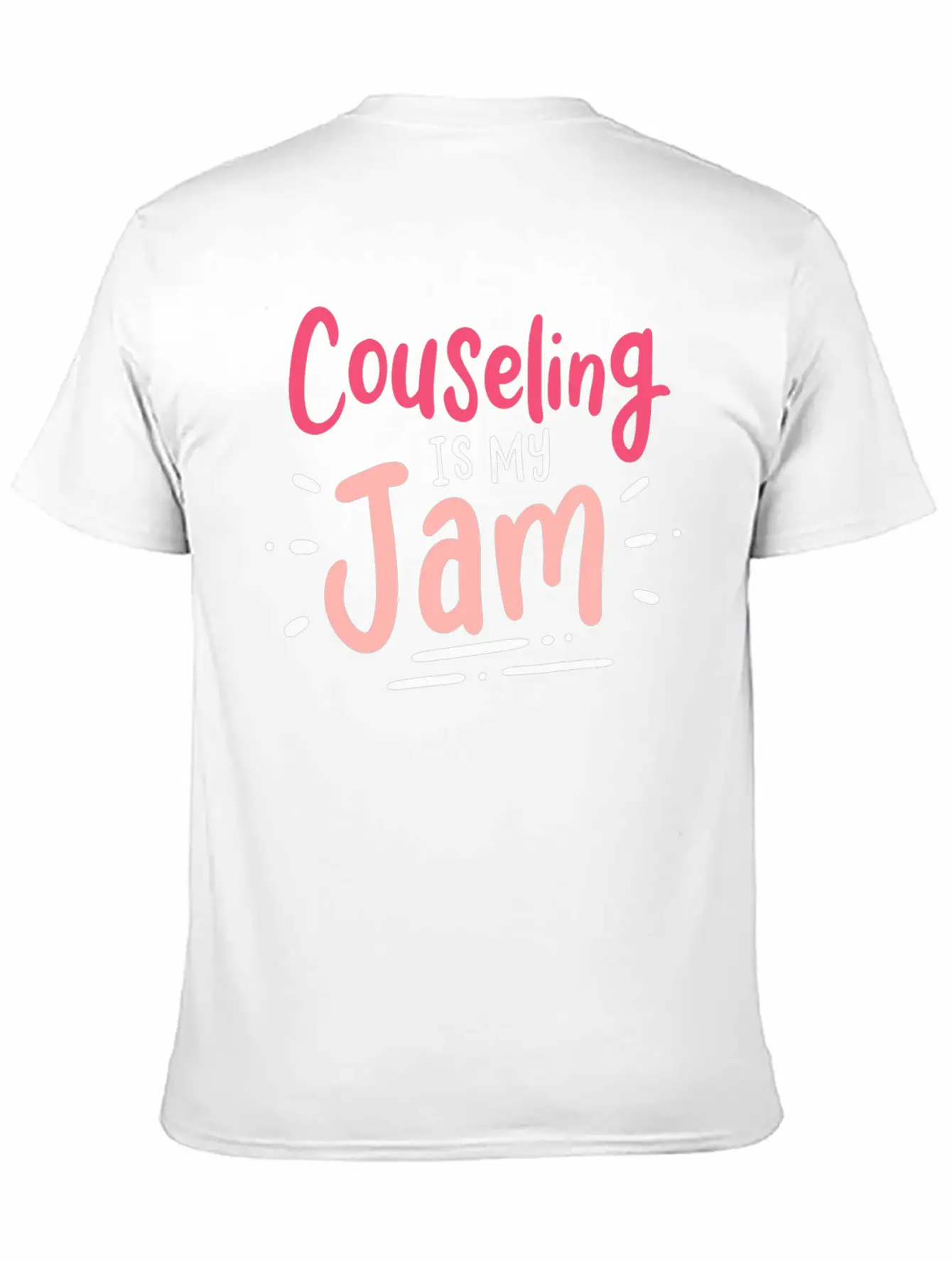 Counseling Is My Jam For School Counselor Casual Graphic T-Shirt – Simple And Comfortable Daily Wear