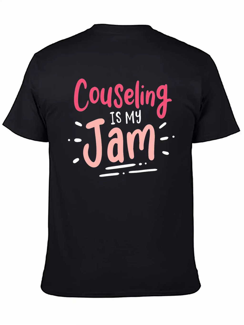 Counseling Is My Jam For School Counselor Casual Graphic T-Shirt – Simple And Comfortable Daily Wear
