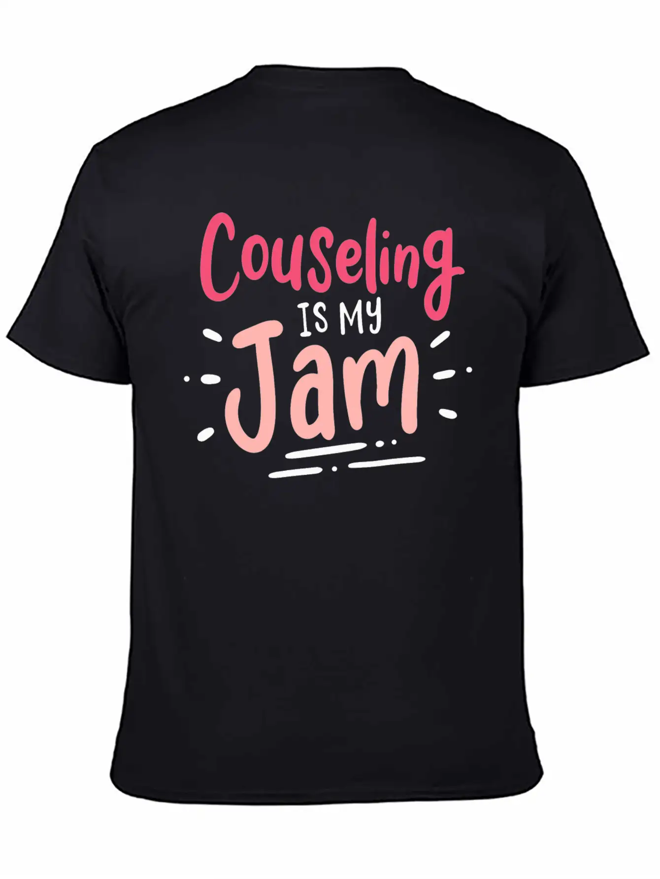 Counseling Is My Jam For School Counselor Casual Graphic T-Shirt – Simple And Comfortable Daily Wear