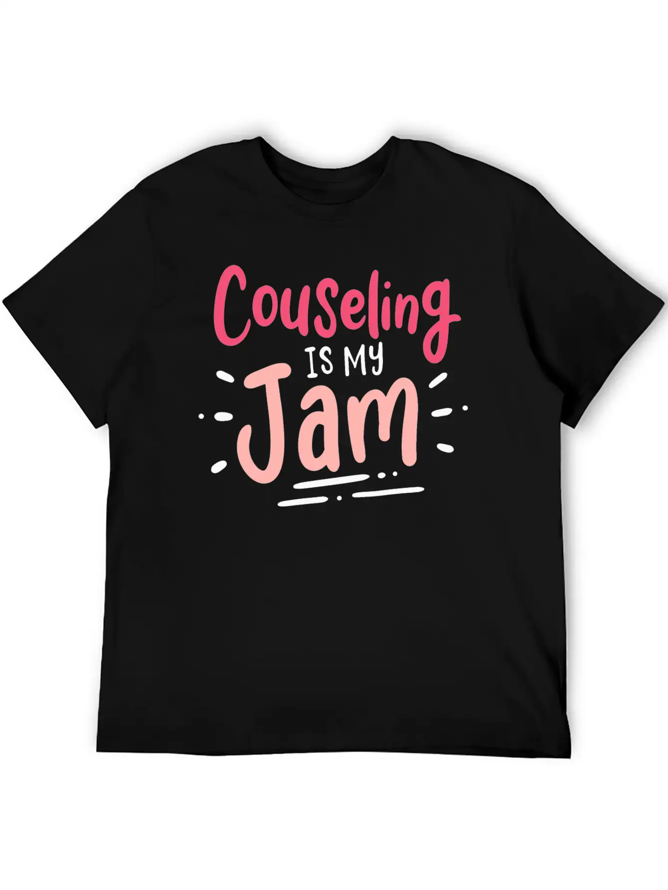 Counseling Is My Jam For School Counselor Casual Graphic T-Shirt – Simple And Comfortable Daily Wear