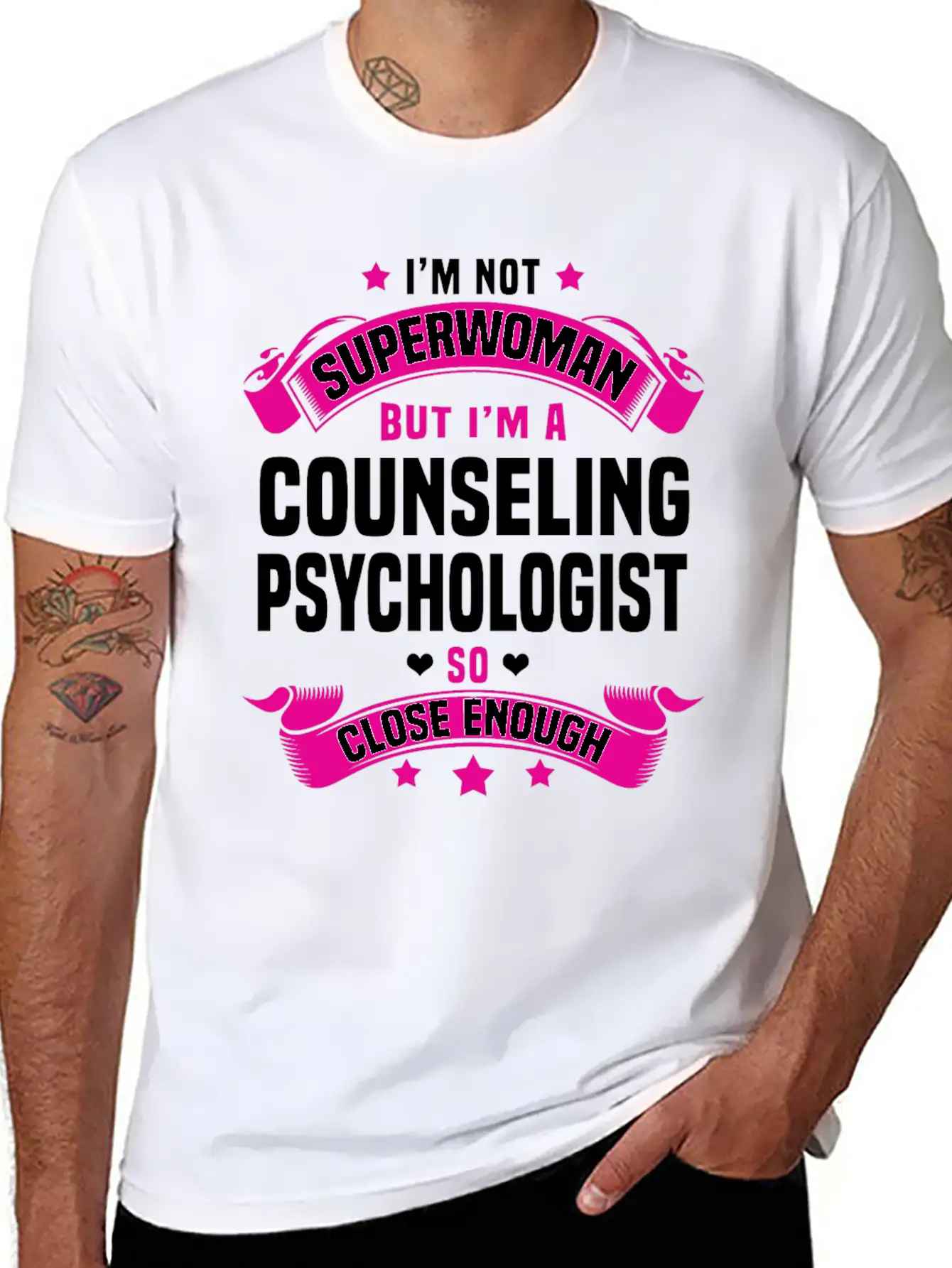 Counseling Psychologist Unisex Casual T-Shirt – Clean Design For Daily Comfort