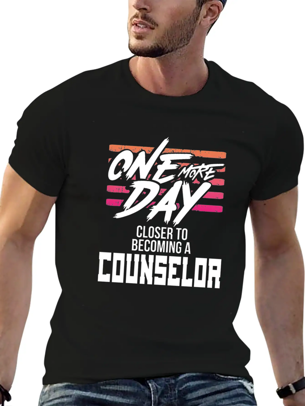 Counselor Gift One Day Closer To Becoming A Stylish Everyday T-Shirt – Unisex Basic Cotton Tee
