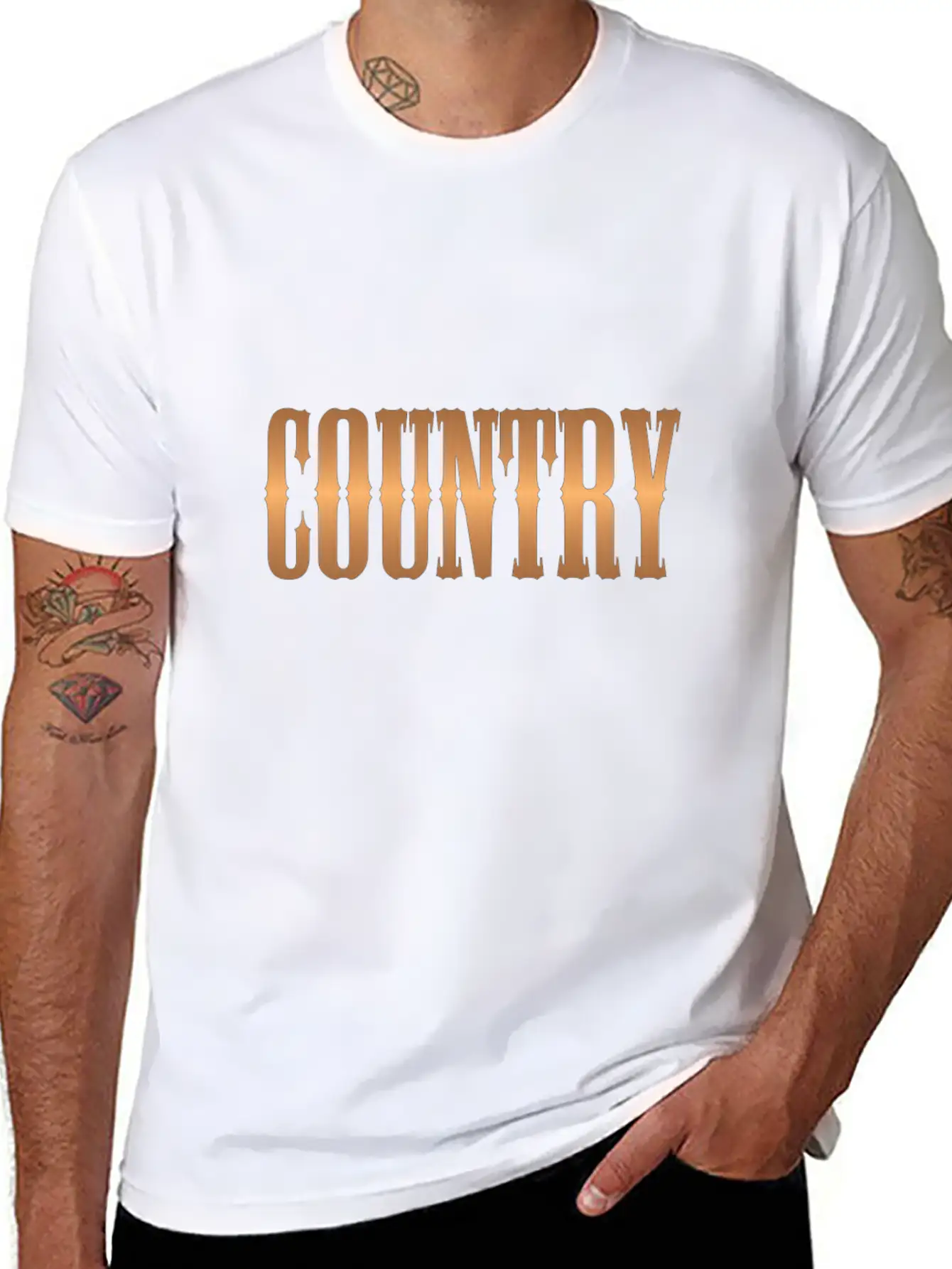 Country Copper Stylish Everyday T-Shirt – Unisex Basic Cotton Tee