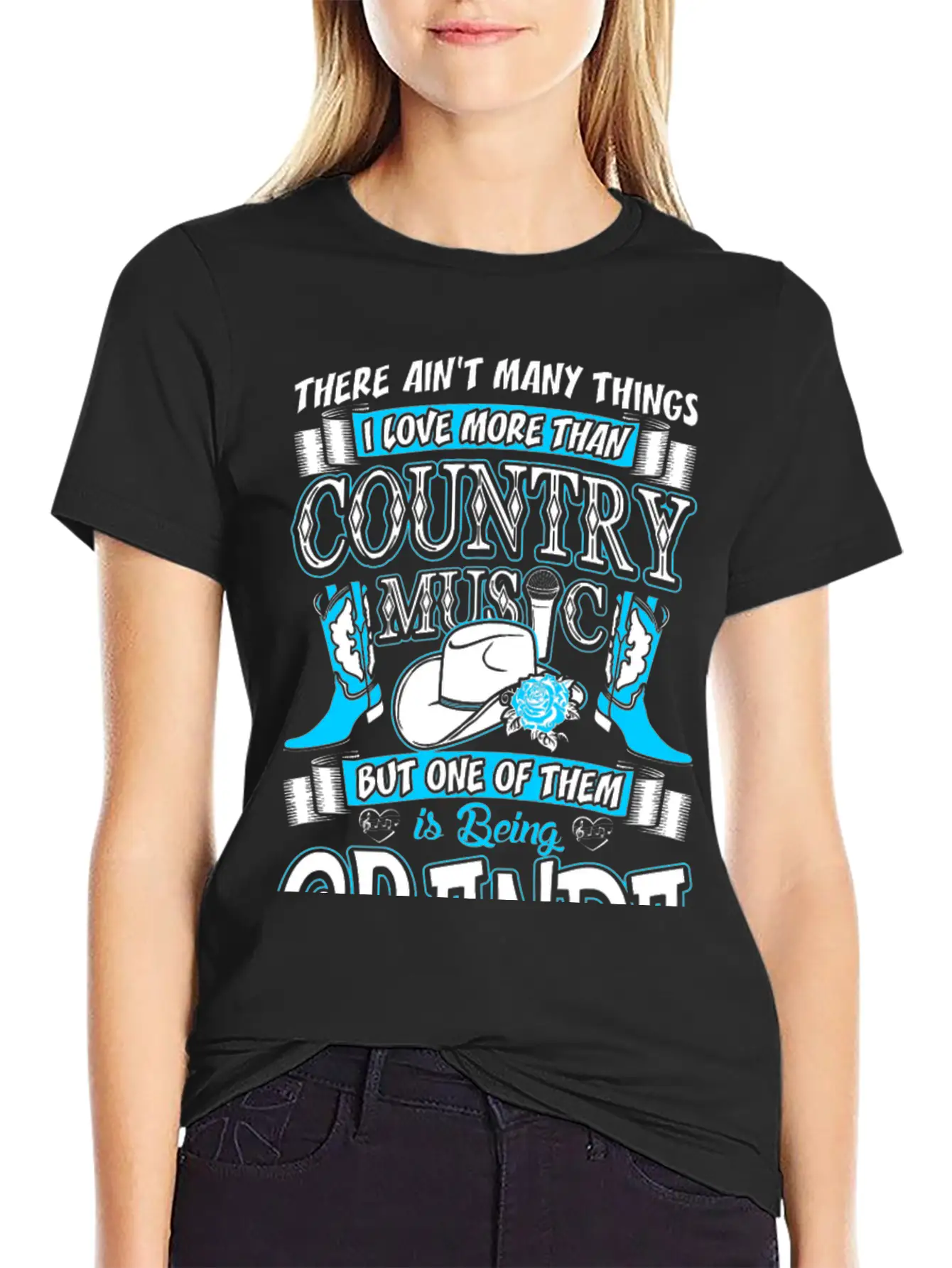 Country Music Granda Unisex Casual T-Shirt – Clean Design For Daily Comfort