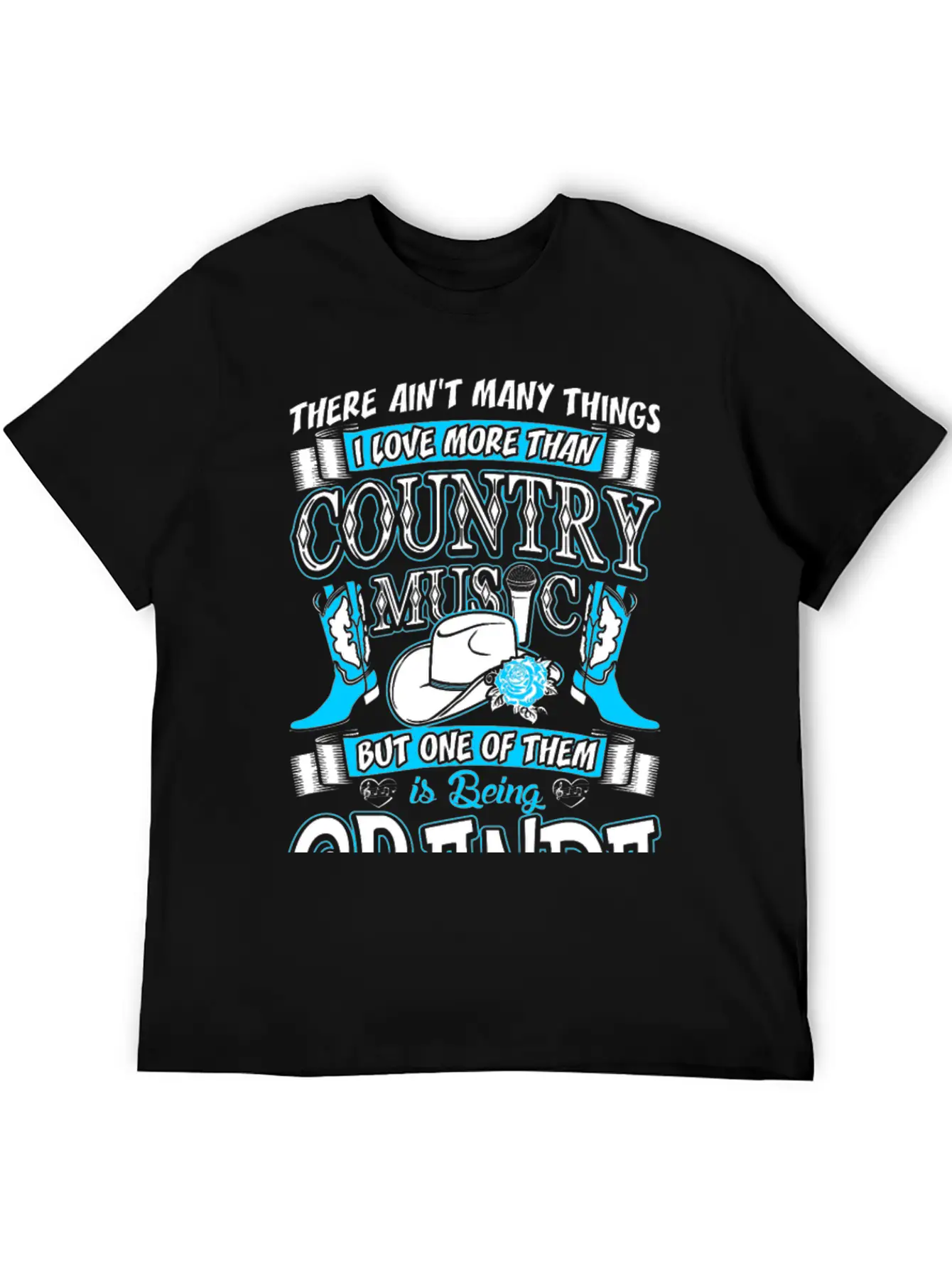 Country Music Granda Unisex Casual T-Shirt – Clean Design For Daily Comfort