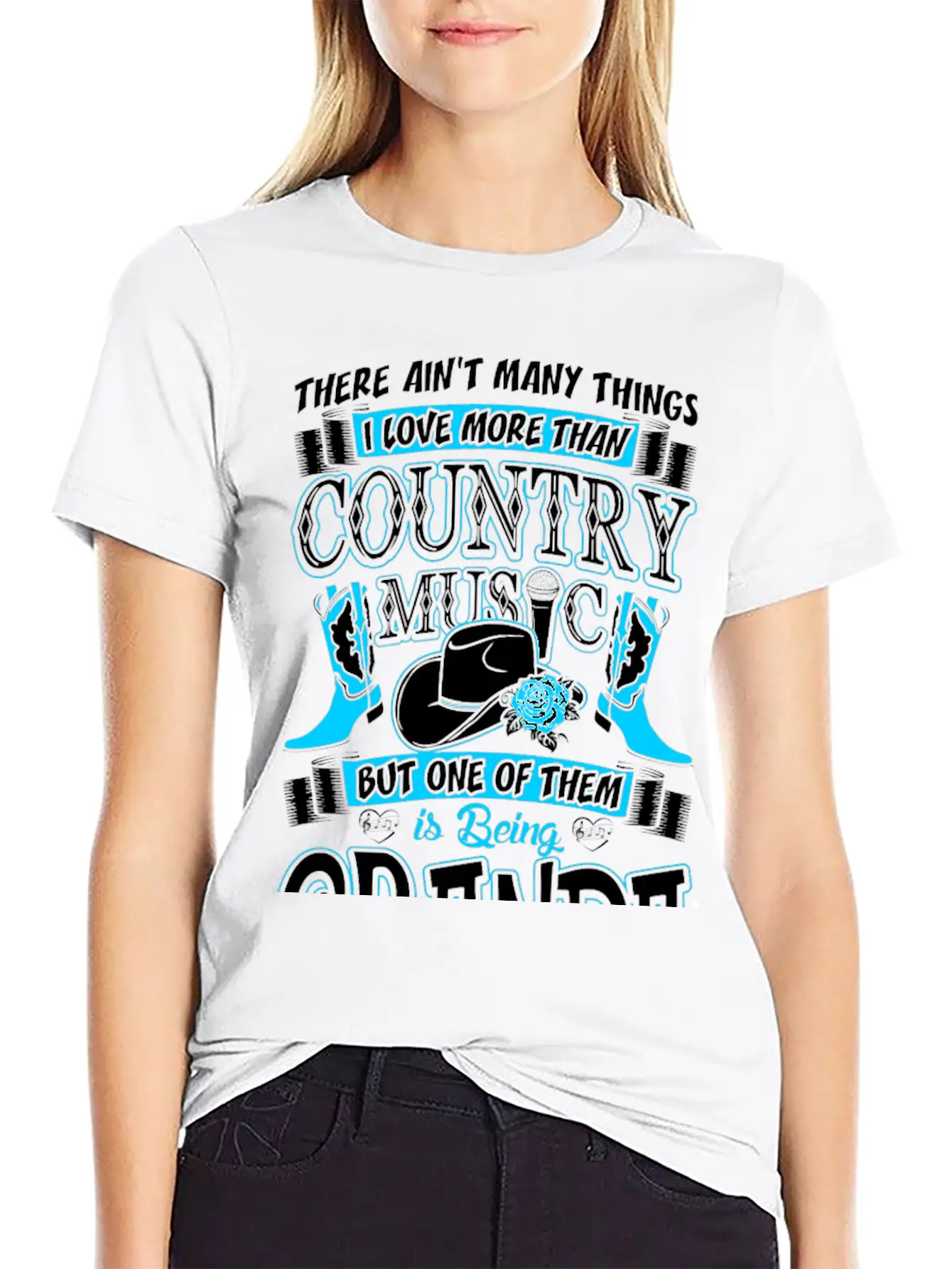 Country Music Granda Unisex Casual T-Shirt – Clean Design For Daily Comfort