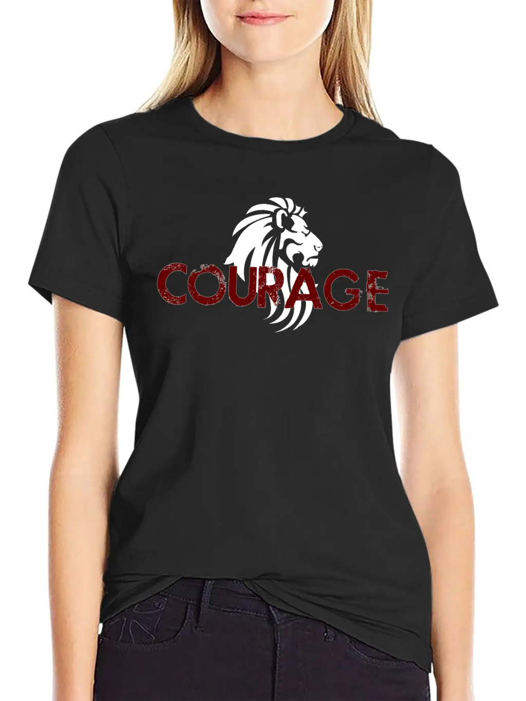 Courage Unisex Casual T-Shirt – Clean Design For Daily Comfort