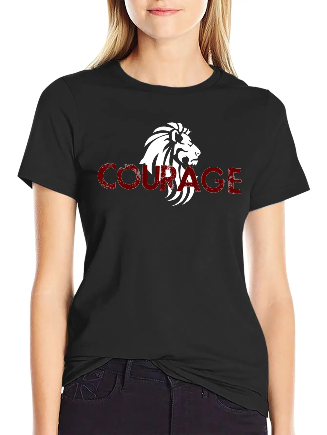 Courage Unisex Casual T-Shirt – Clean Design For Daily Comfort