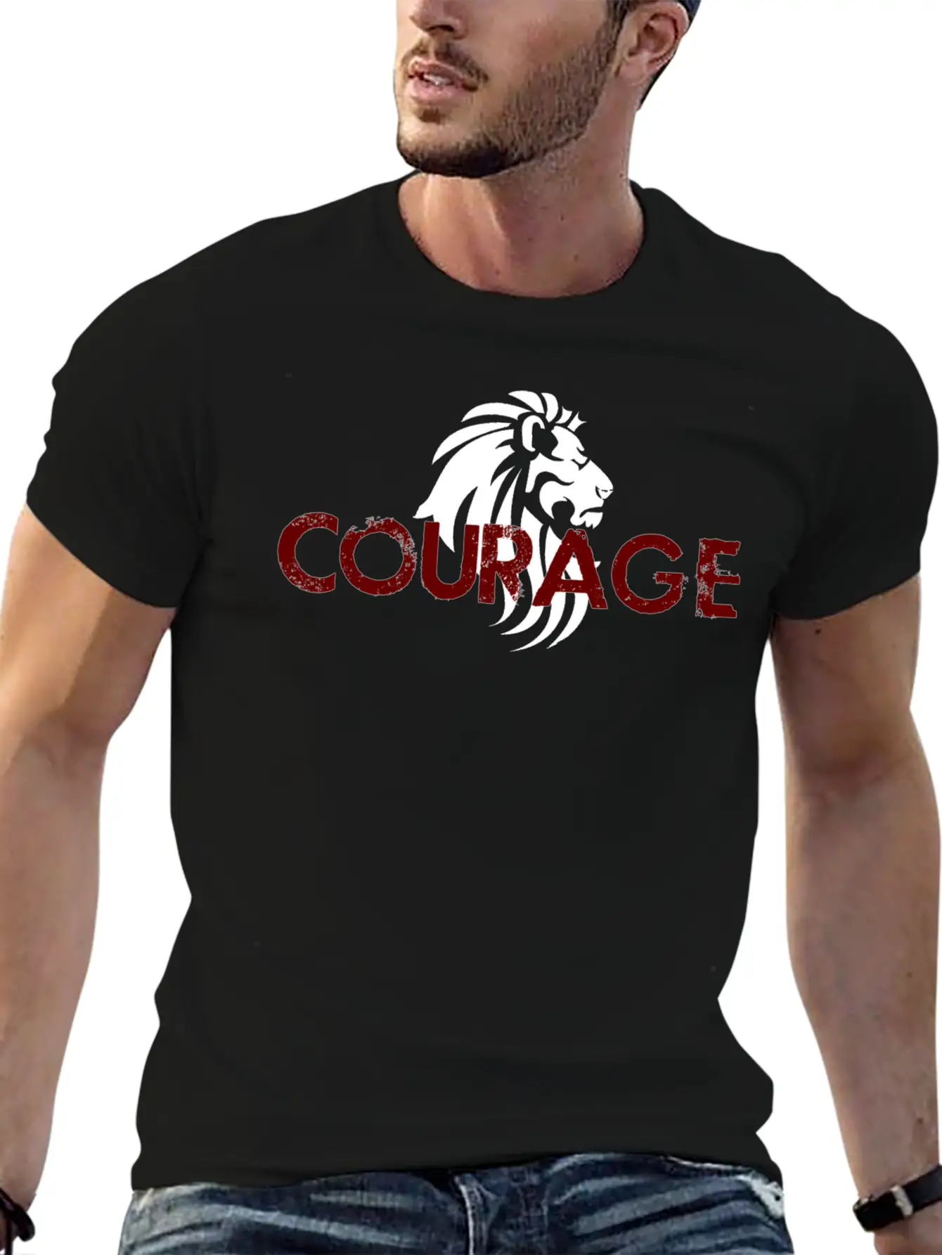 Courage Unisex Casual T-Shirt – Clean Design For Daily Comfort
