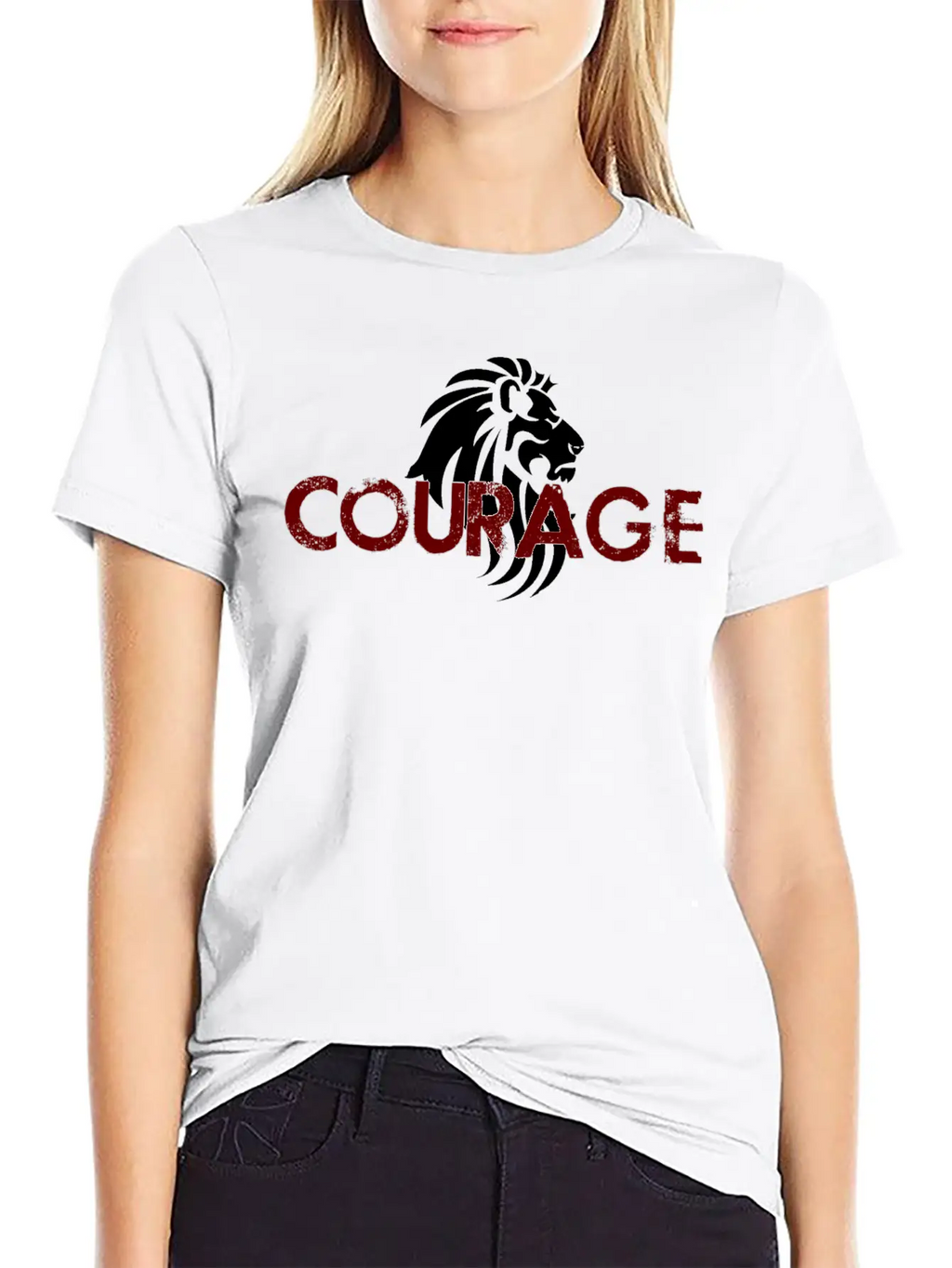 Courage Unisex Casual T-Shirt – Clean Design For Daily Comfort
