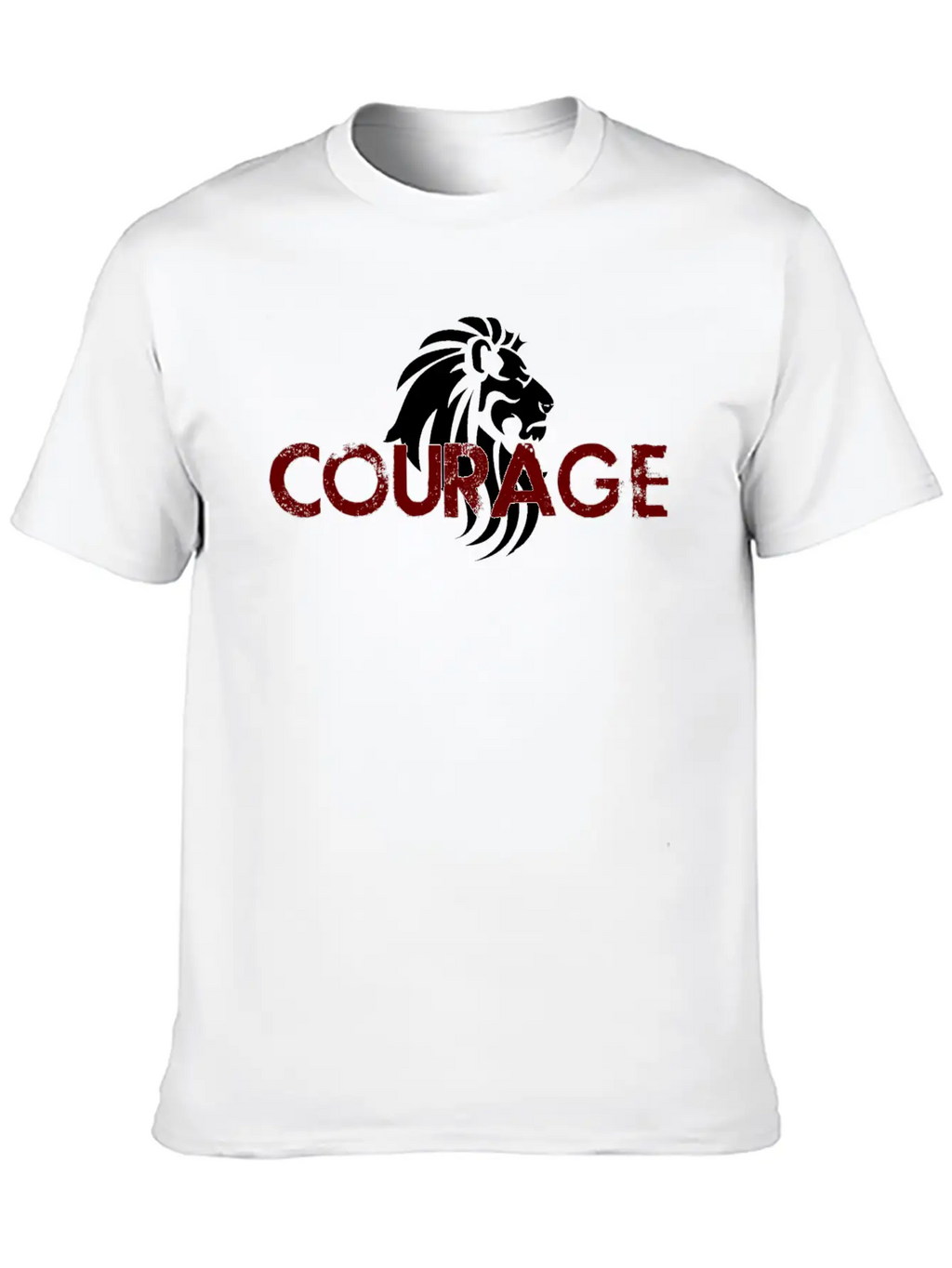 Courage Unisex Casual T-Shirt – Clean Design For Daily Comfort